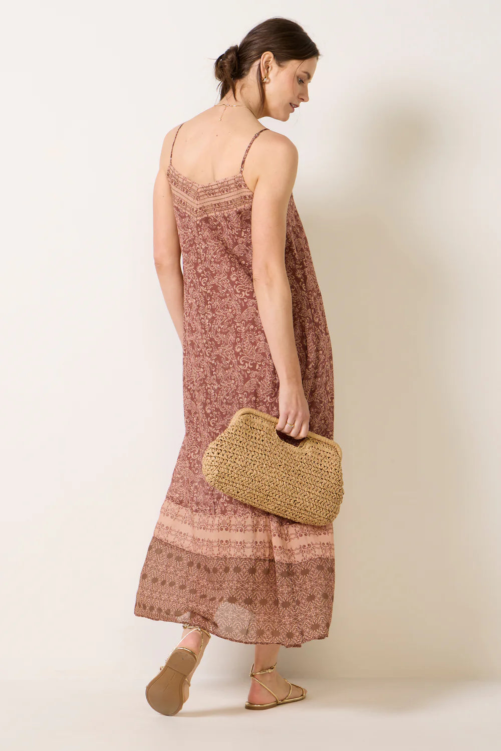 Coastal V Neck Maxi