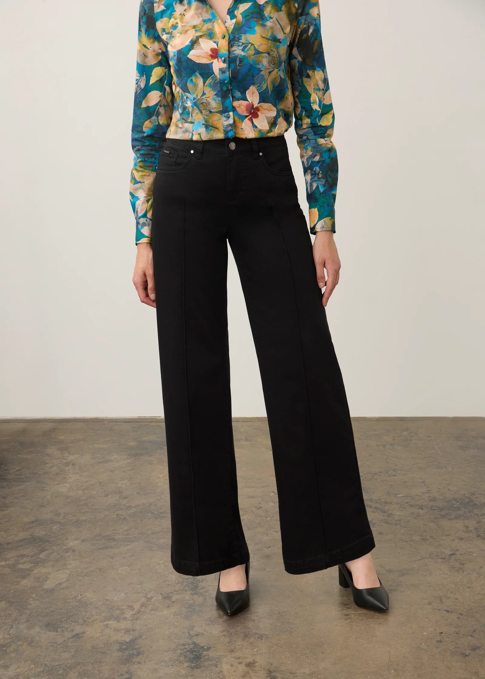 Olivia Wide Leg Pintuck 2447511