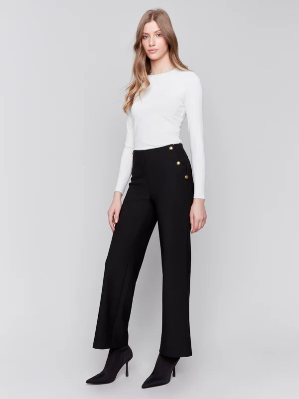 Gutsy Crepe Flare Pants
