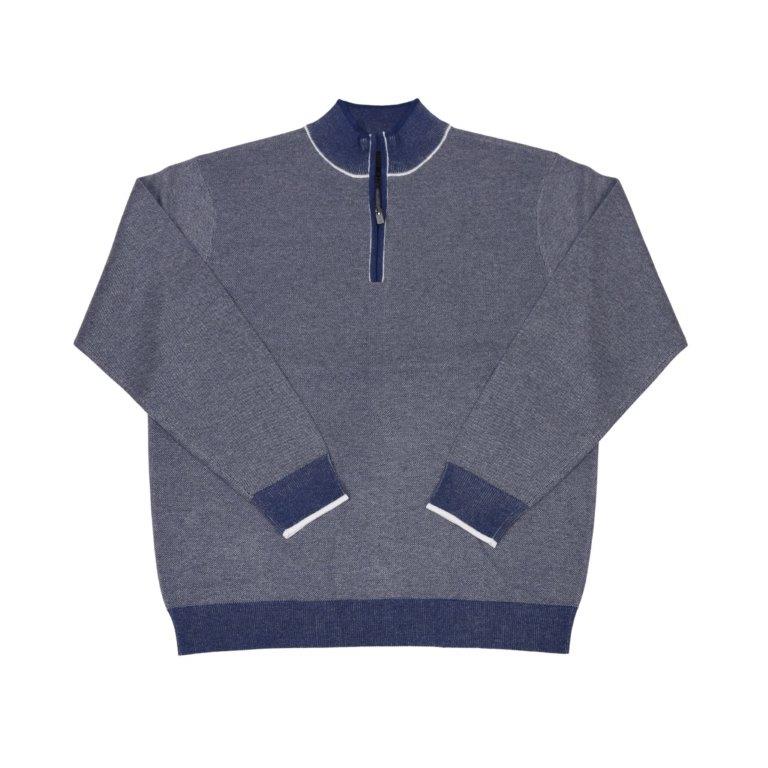 Birdseye 1/4 Zip Sweater
