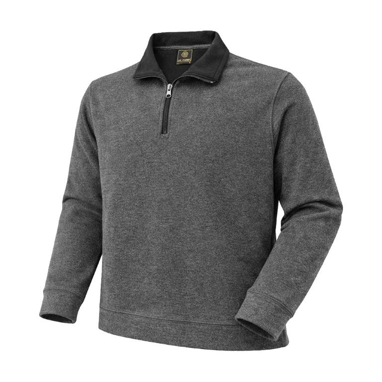 Wool Blend Reversible 1/4 Zip