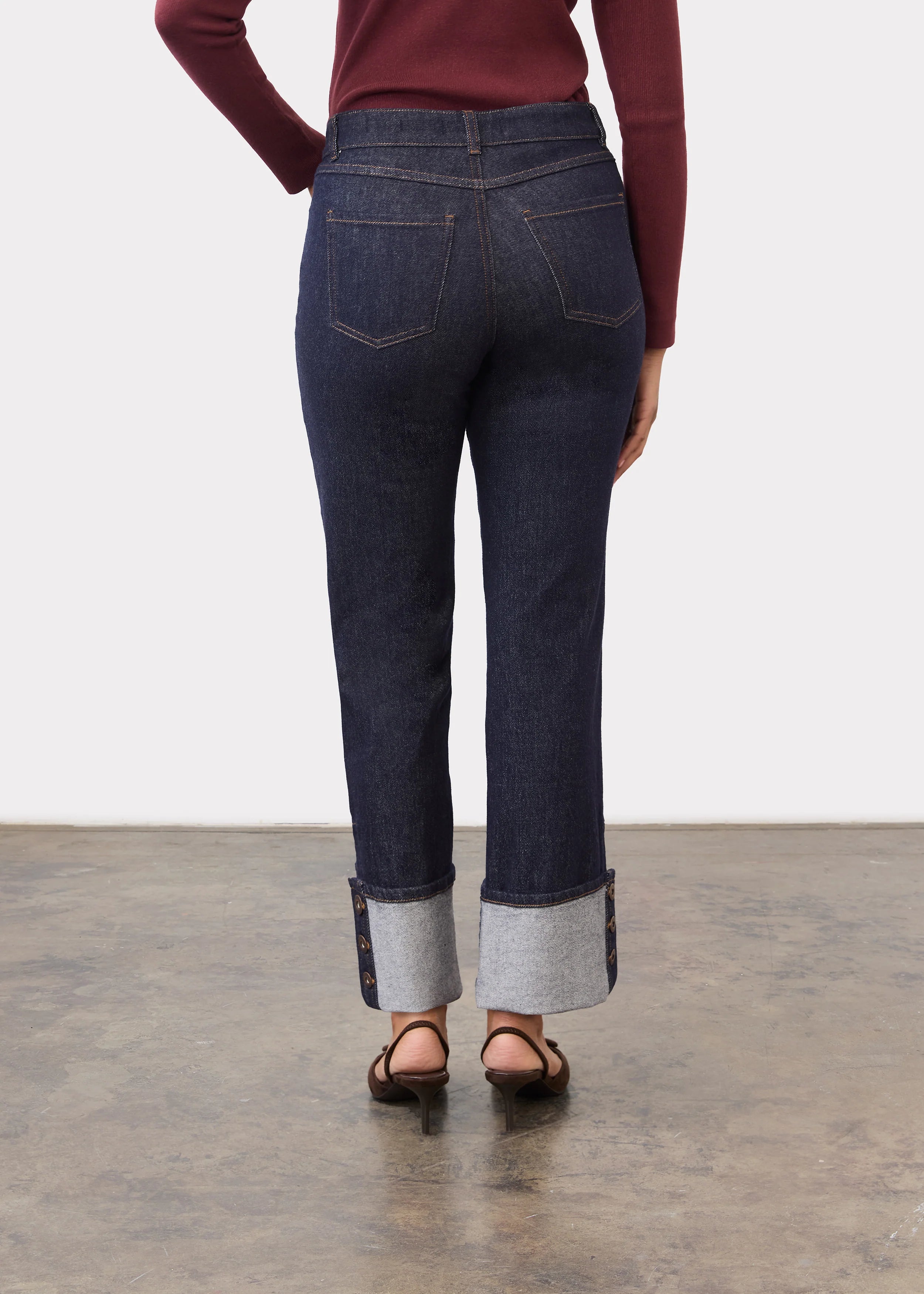 Olivia Cuffed Straight Ankle 5431120