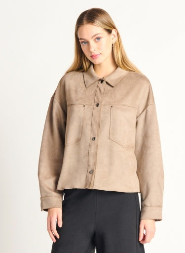 Vegan Suede Jacket — The Dashery