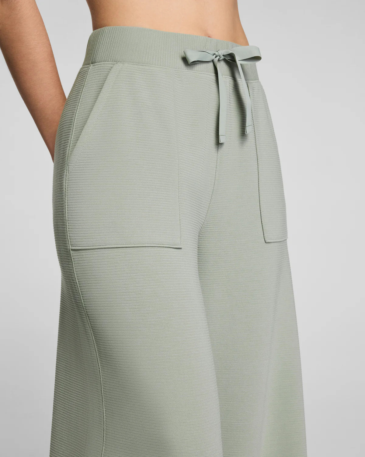 Airessentials® French Rib Wide Leg Pant