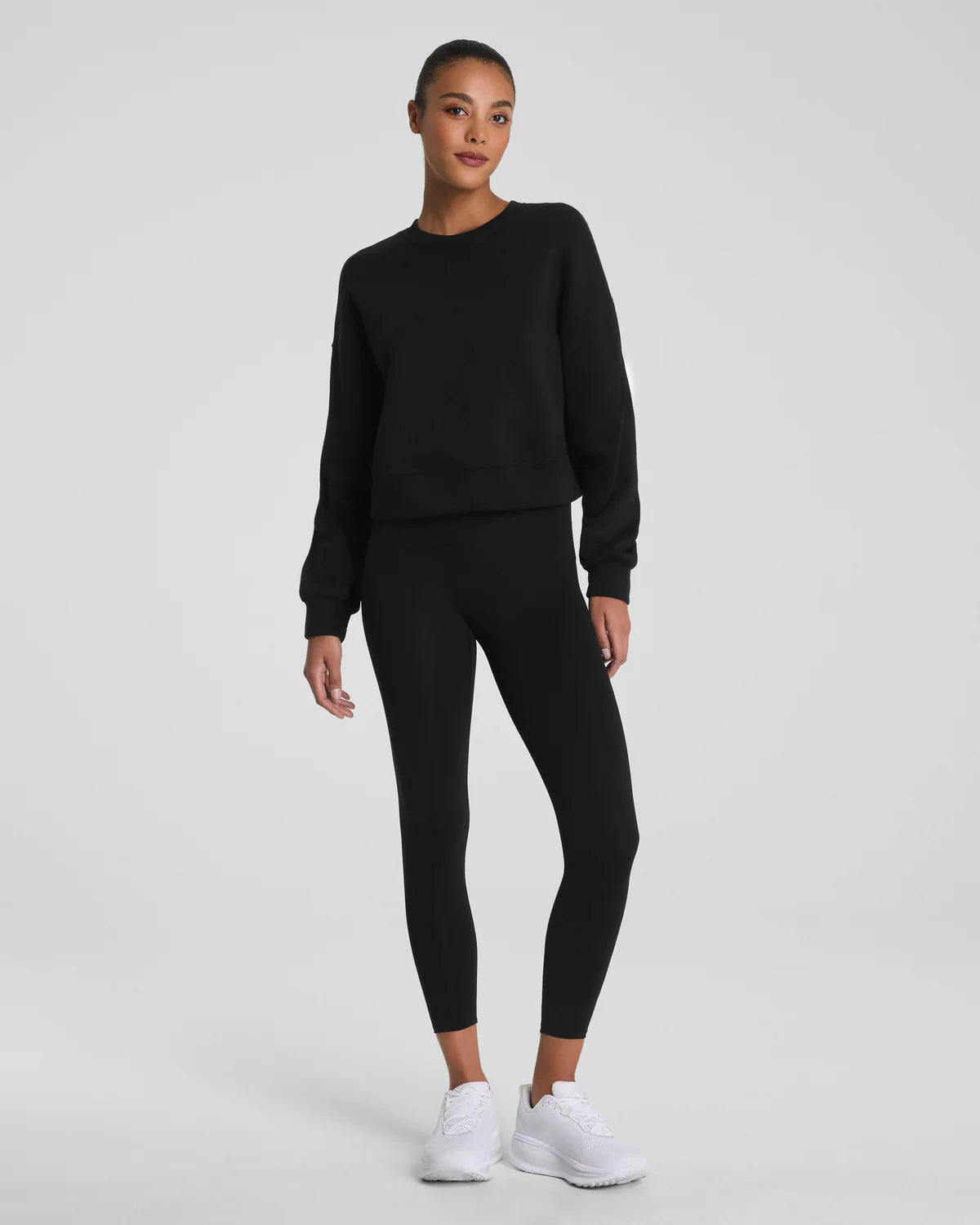 SPANX® Cotton Fleece Crewneck
