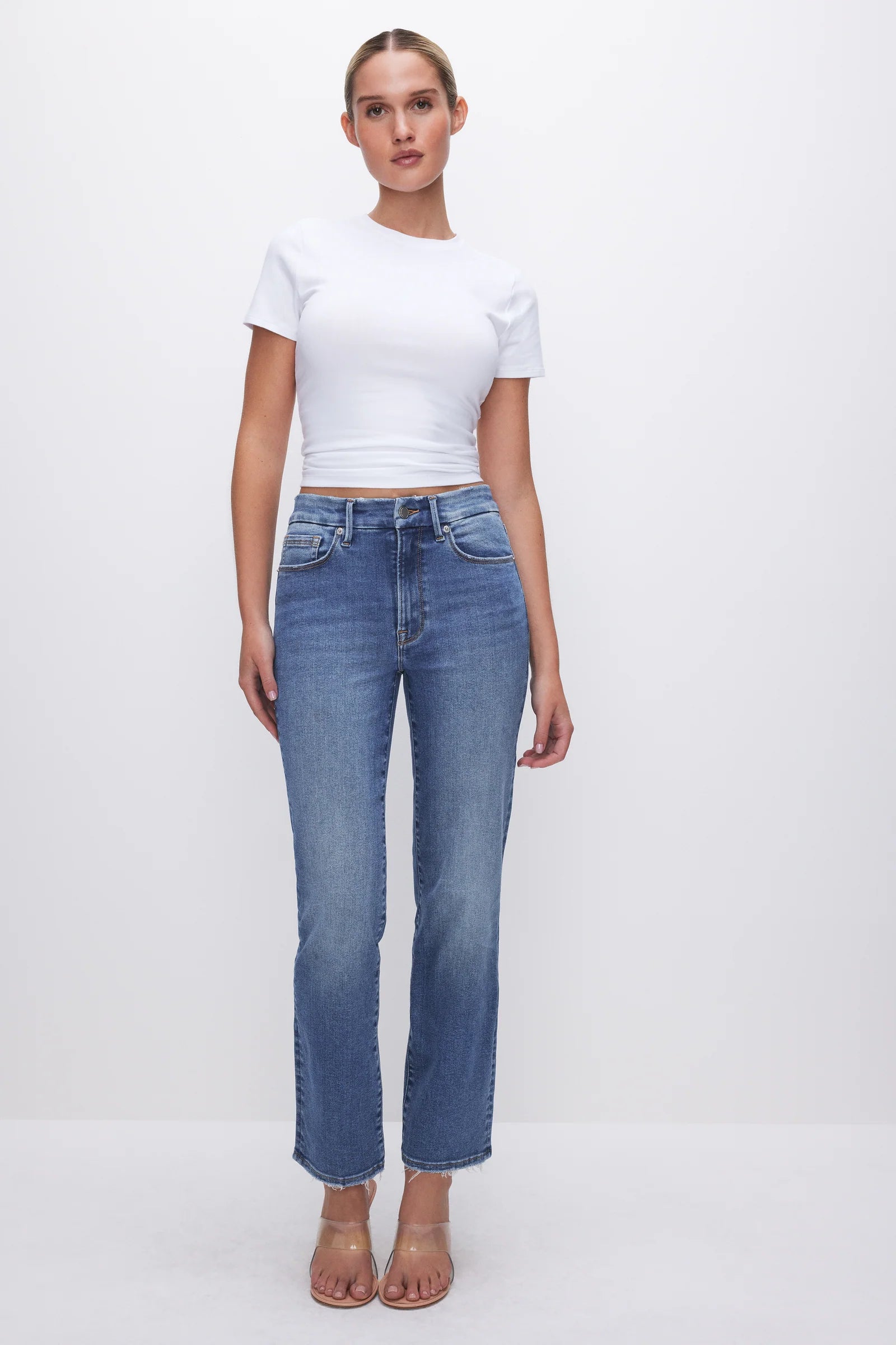 Always Fits Good Legs Straight Jeans