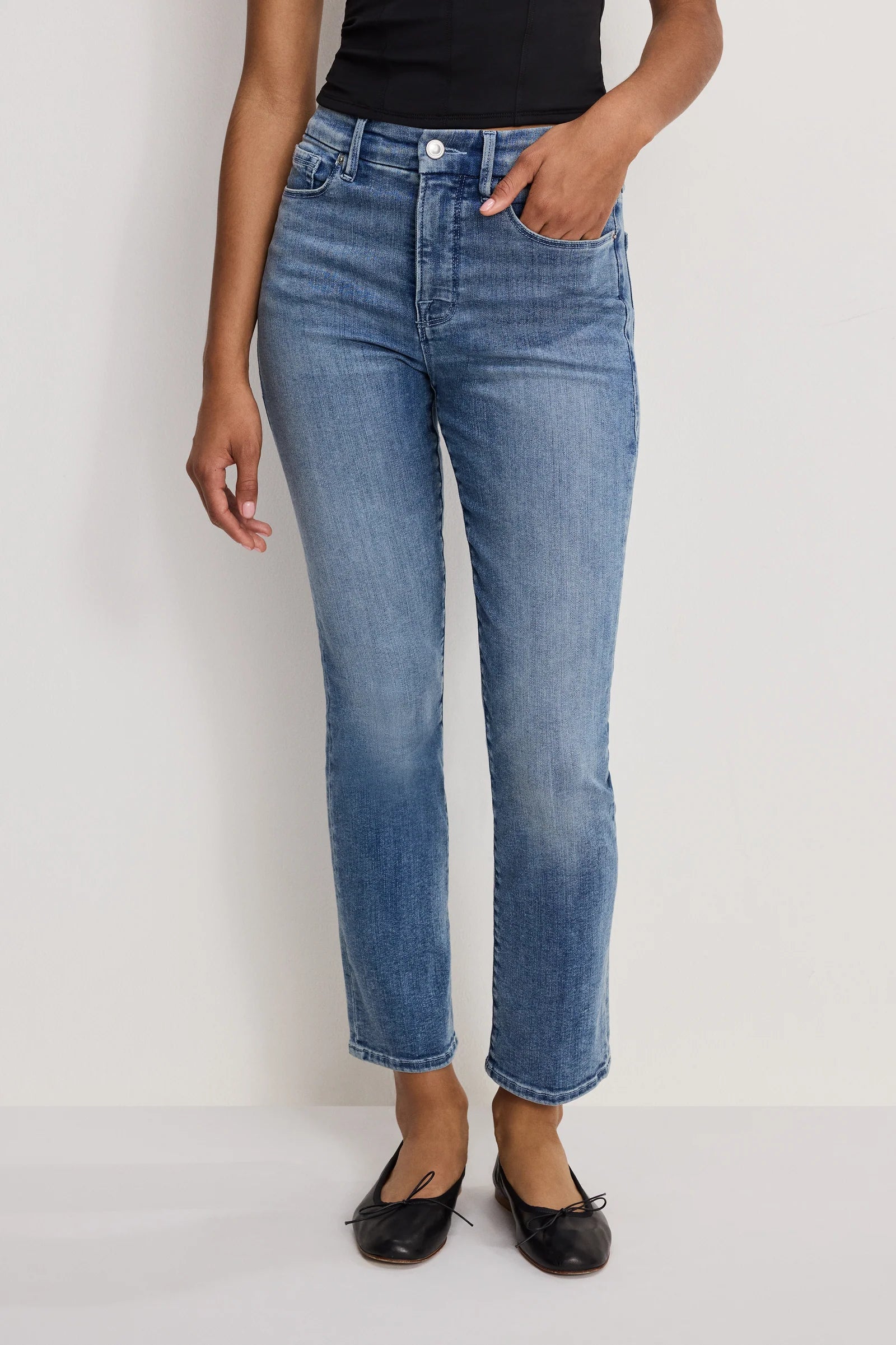 Good Legs Straight Jeans