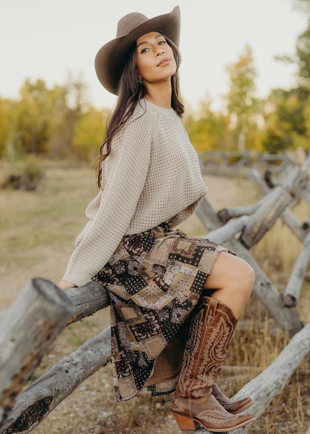 Raglan Knit Pullover