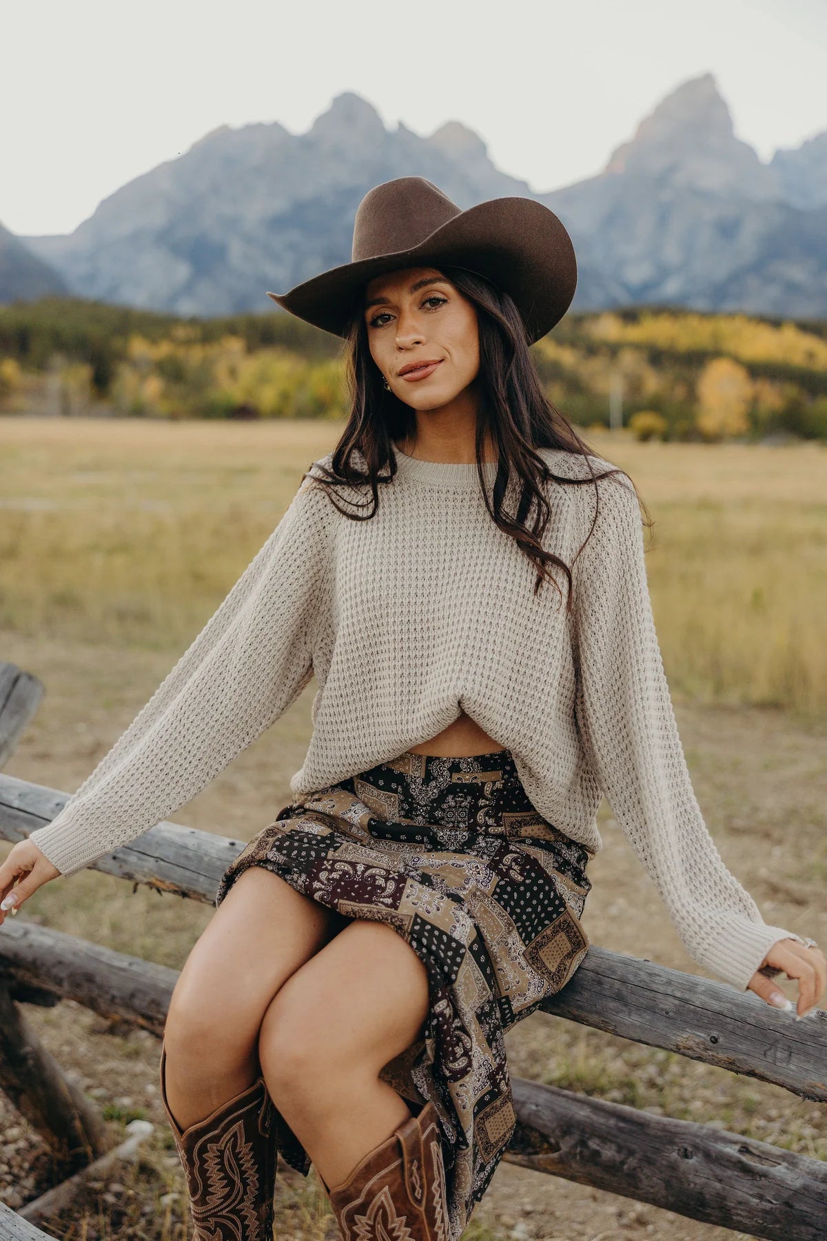 Raglan Knit Pullover