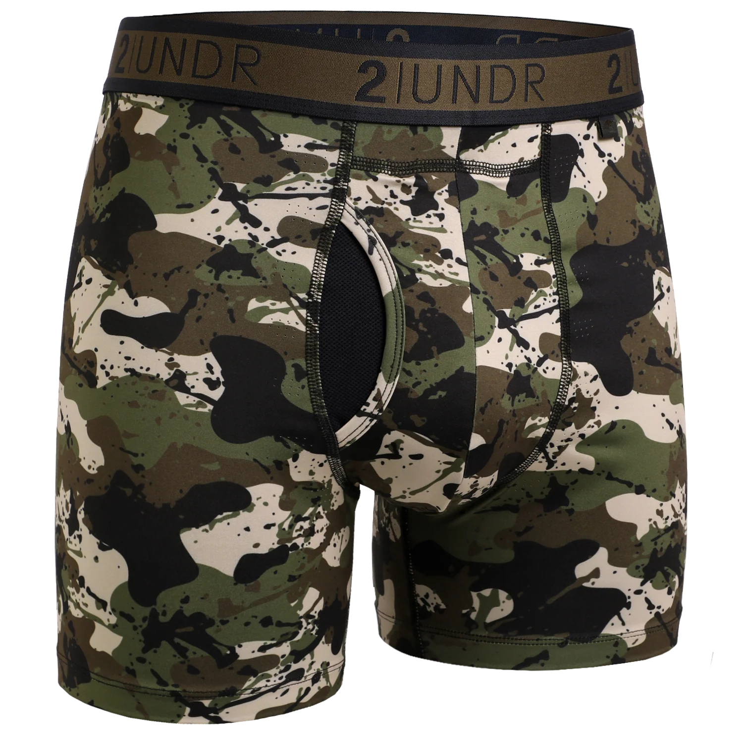 Sport Shift Boxer Brief -Army