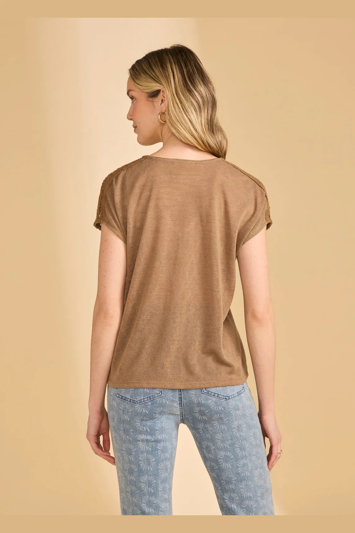 Dolman Sleeve Crochet Top