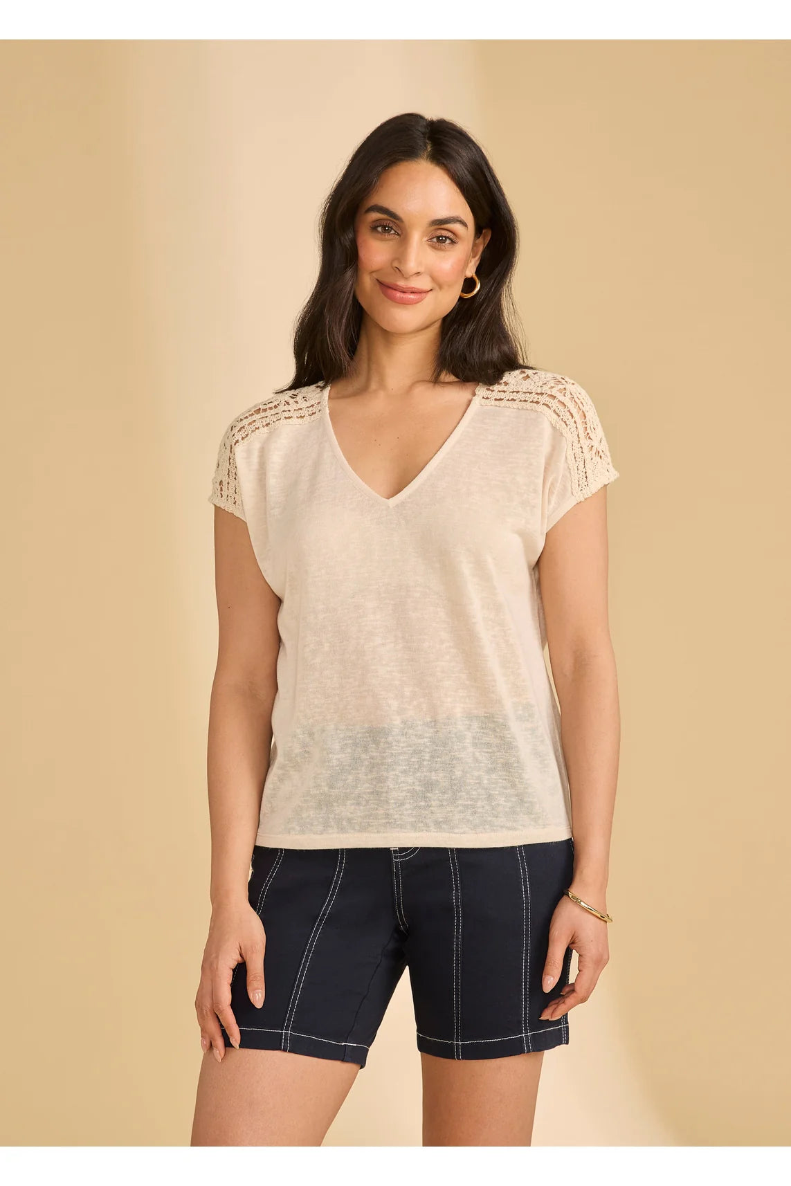 Dolman Sleeve Crochet Top