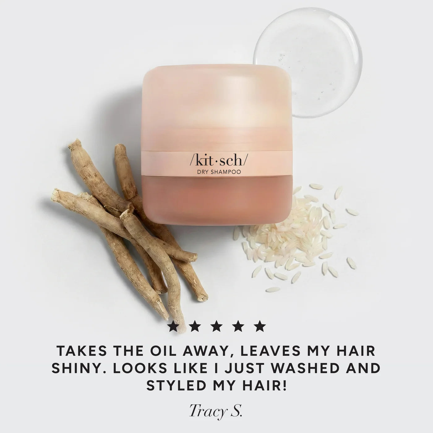 Light Volumizing Rice Protein Dry Shampoo