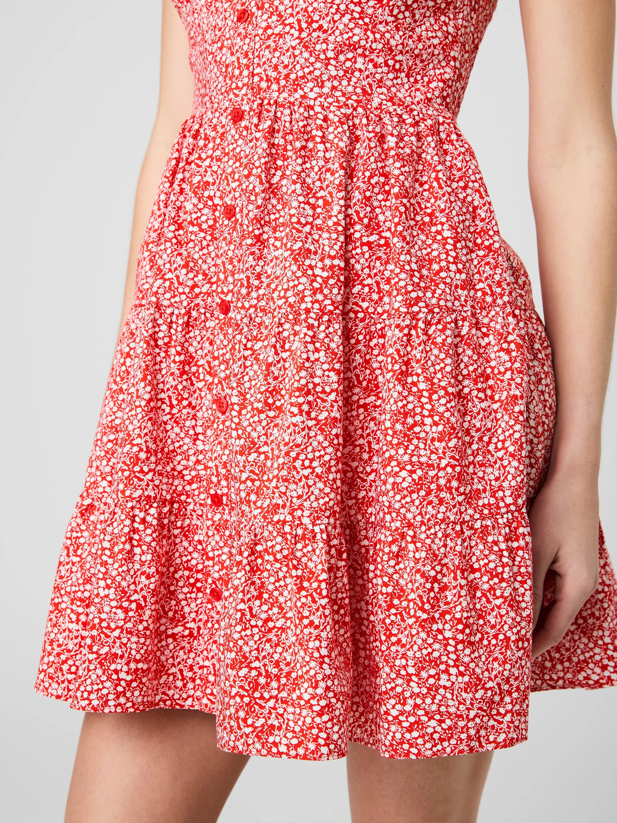 Blaire Cotton Agnes Fluer Mini Dress
