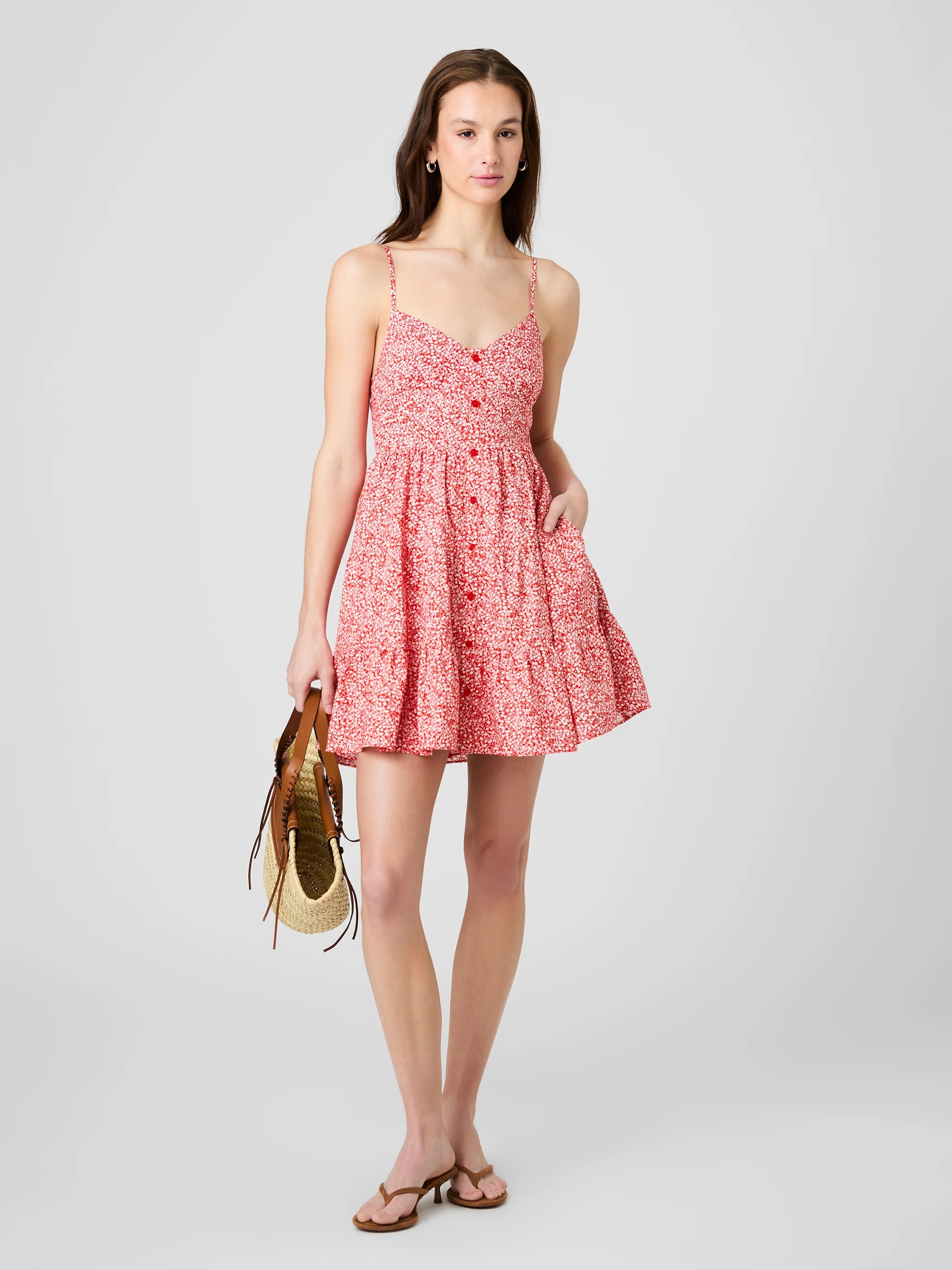 Blaire Cotton Agnes Fluer Mini Dress