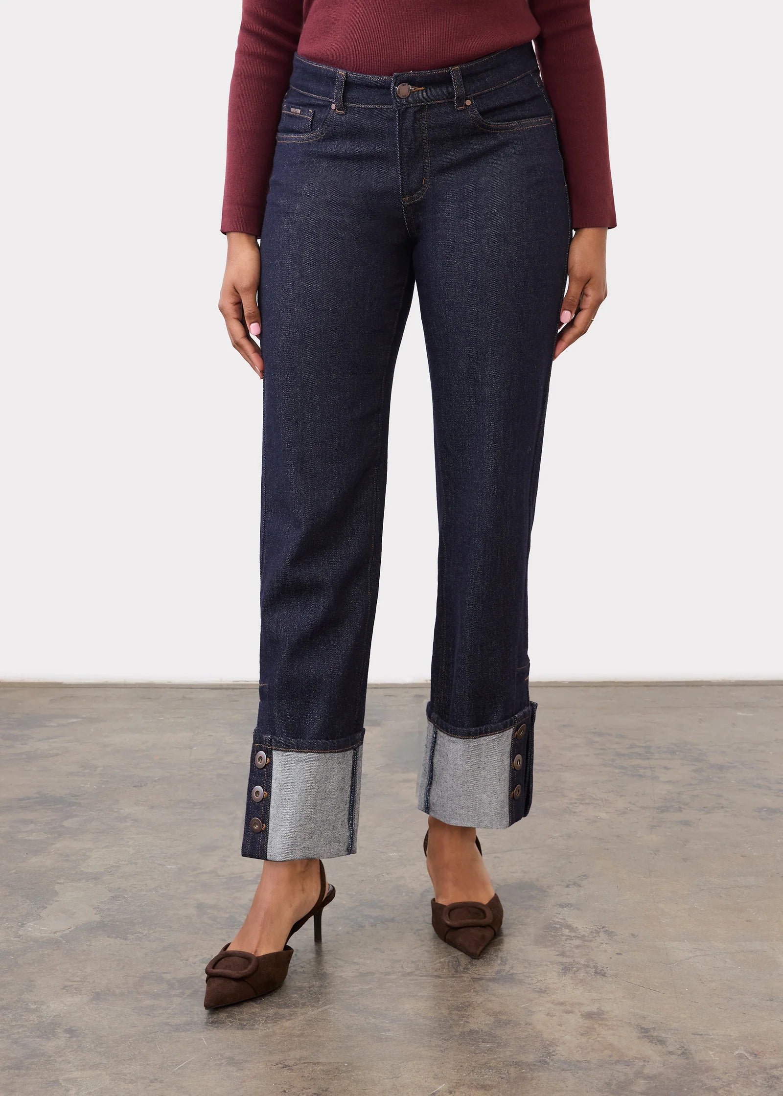 Olivia Cuffed Straight Ankle 5431120