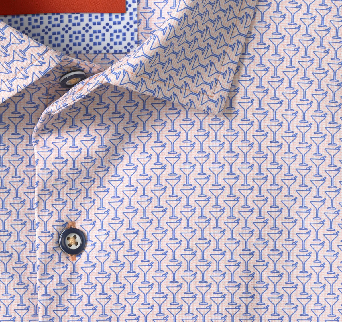 XC+ MOTION SHORT-SLEEVE PRINT KNIT SHIRT