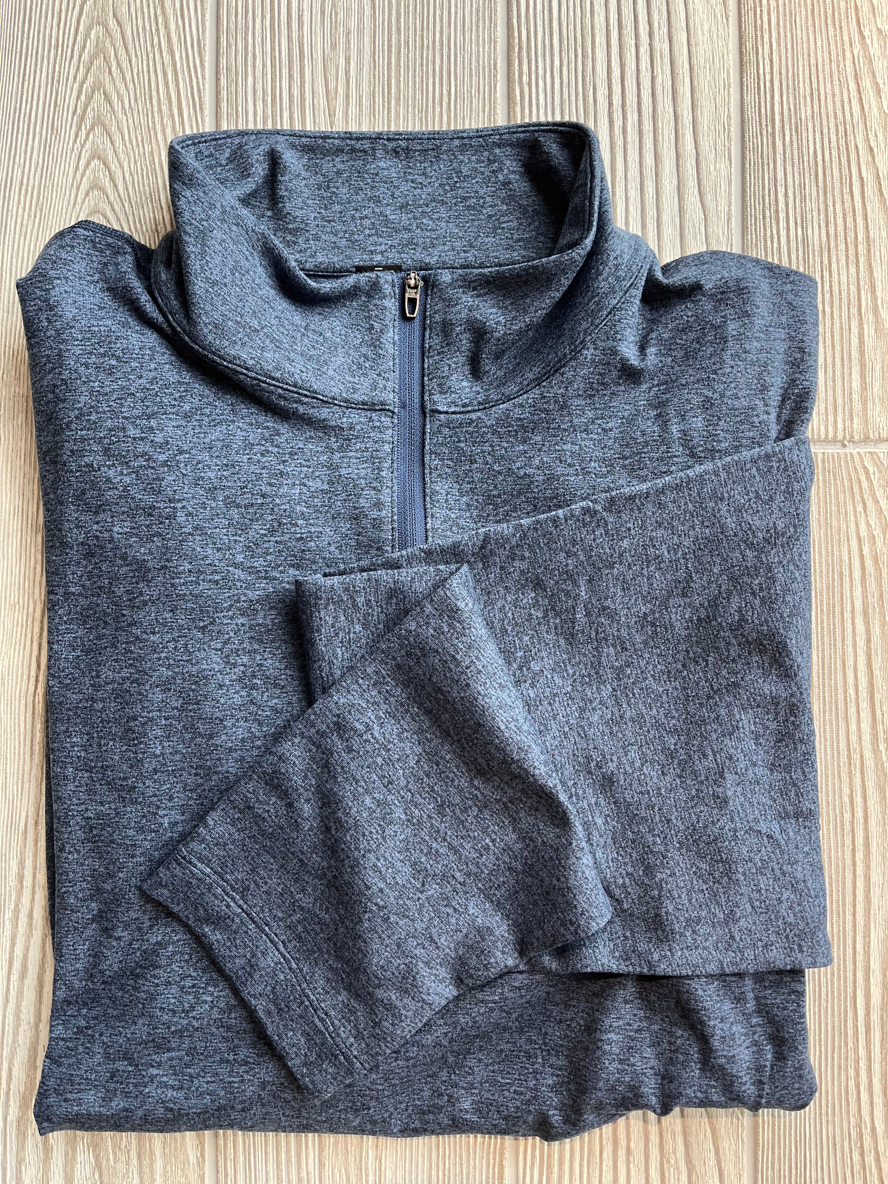 Soft Jersey Half Zip