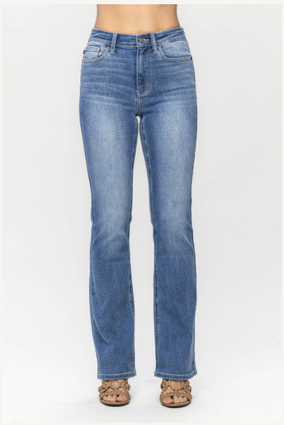 HW 11" Rise Classic Contrast Wash Bootcut