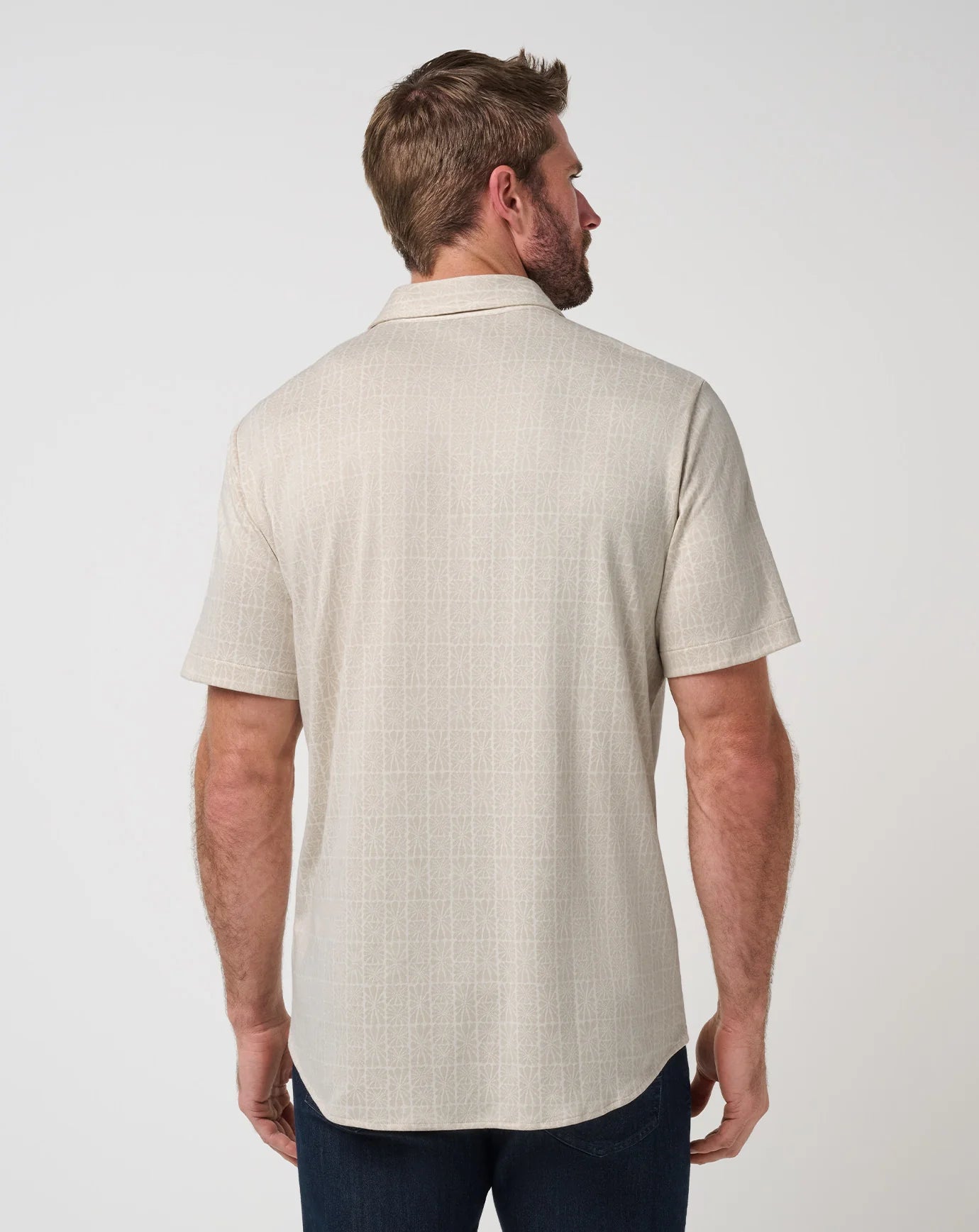 Cabana Jacquard Button-Up