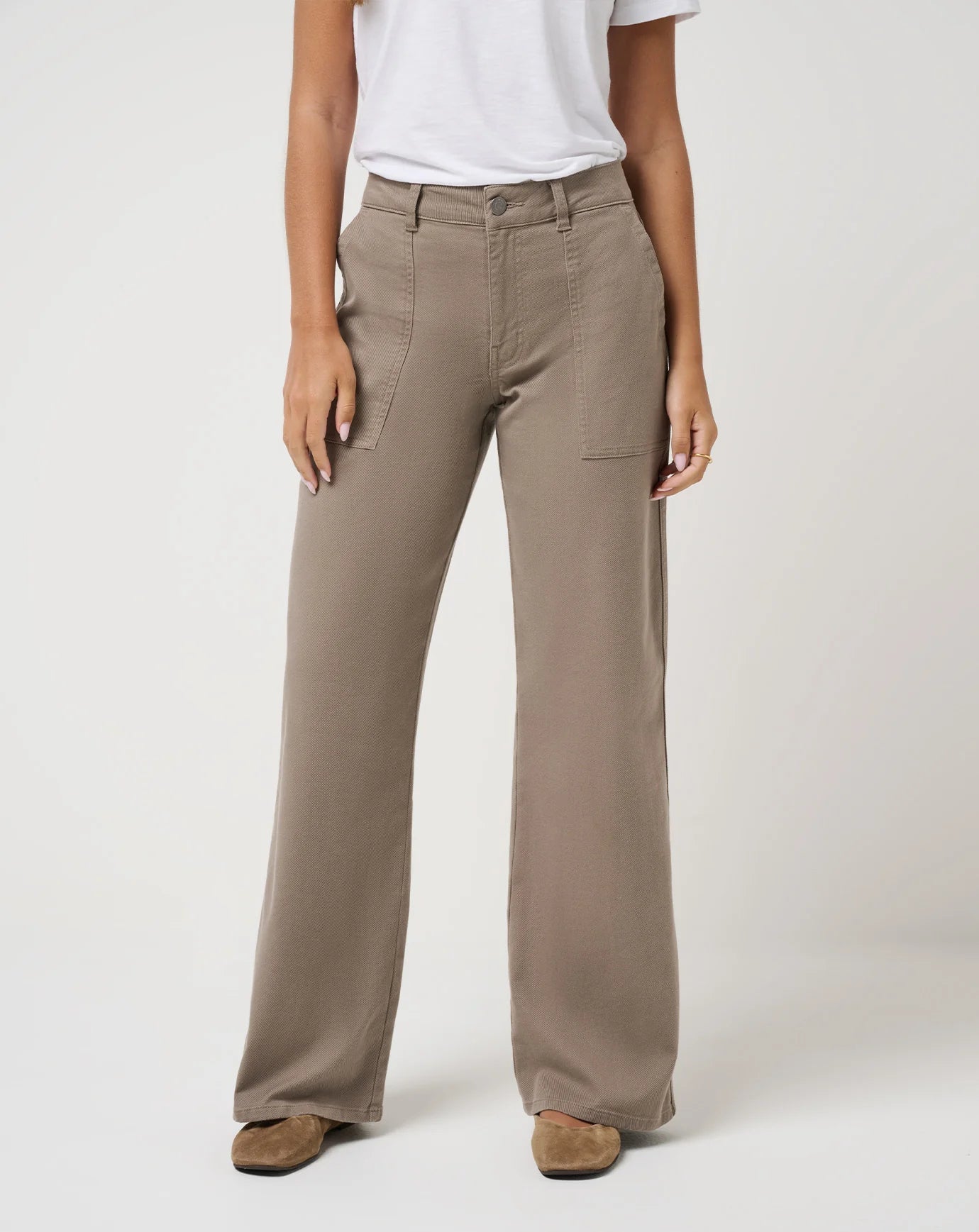 Everyday Patch Pocket Twill Pant
