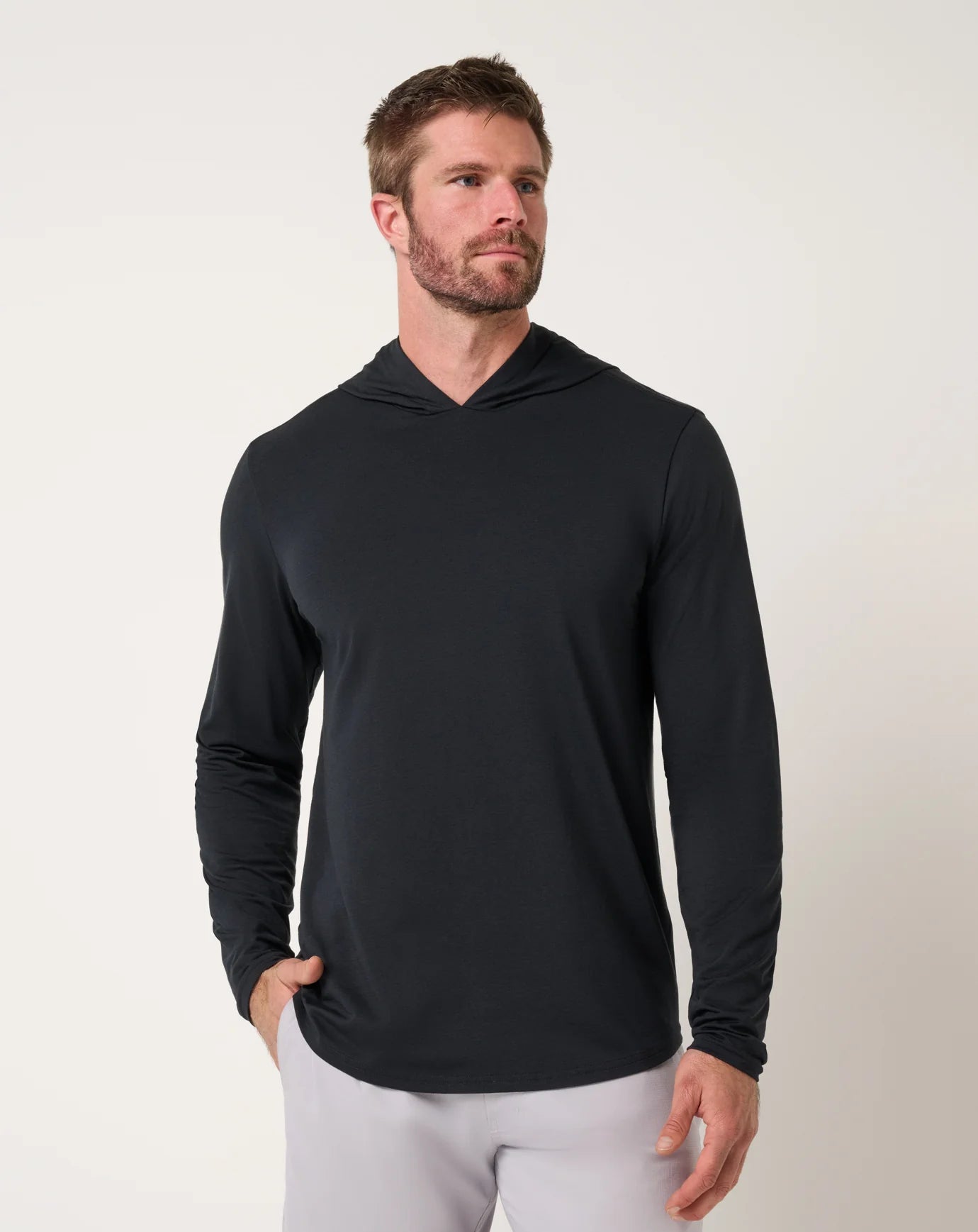 Heater Series Jersey LS Hoodie