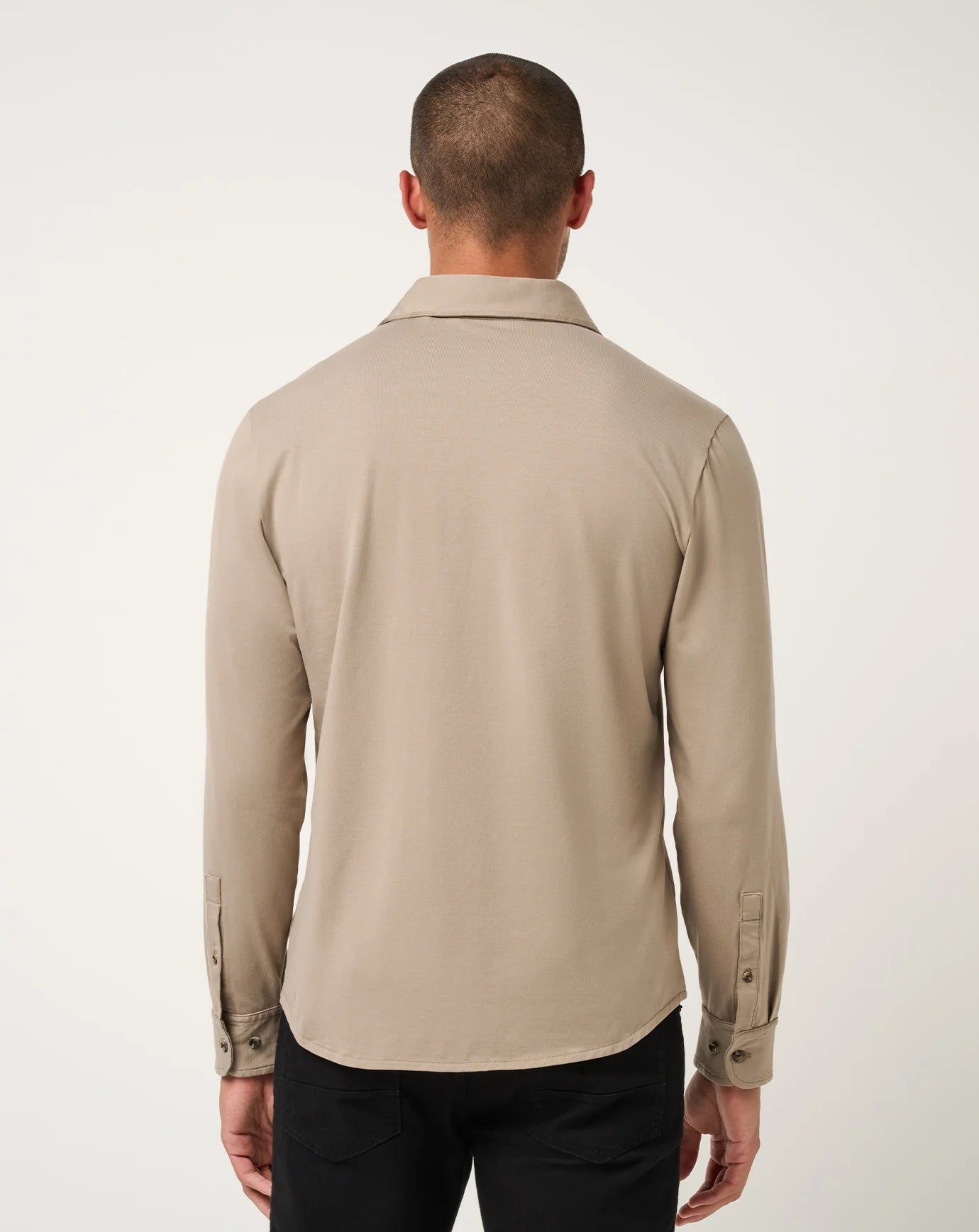 Comfort Knit LS Buttondown