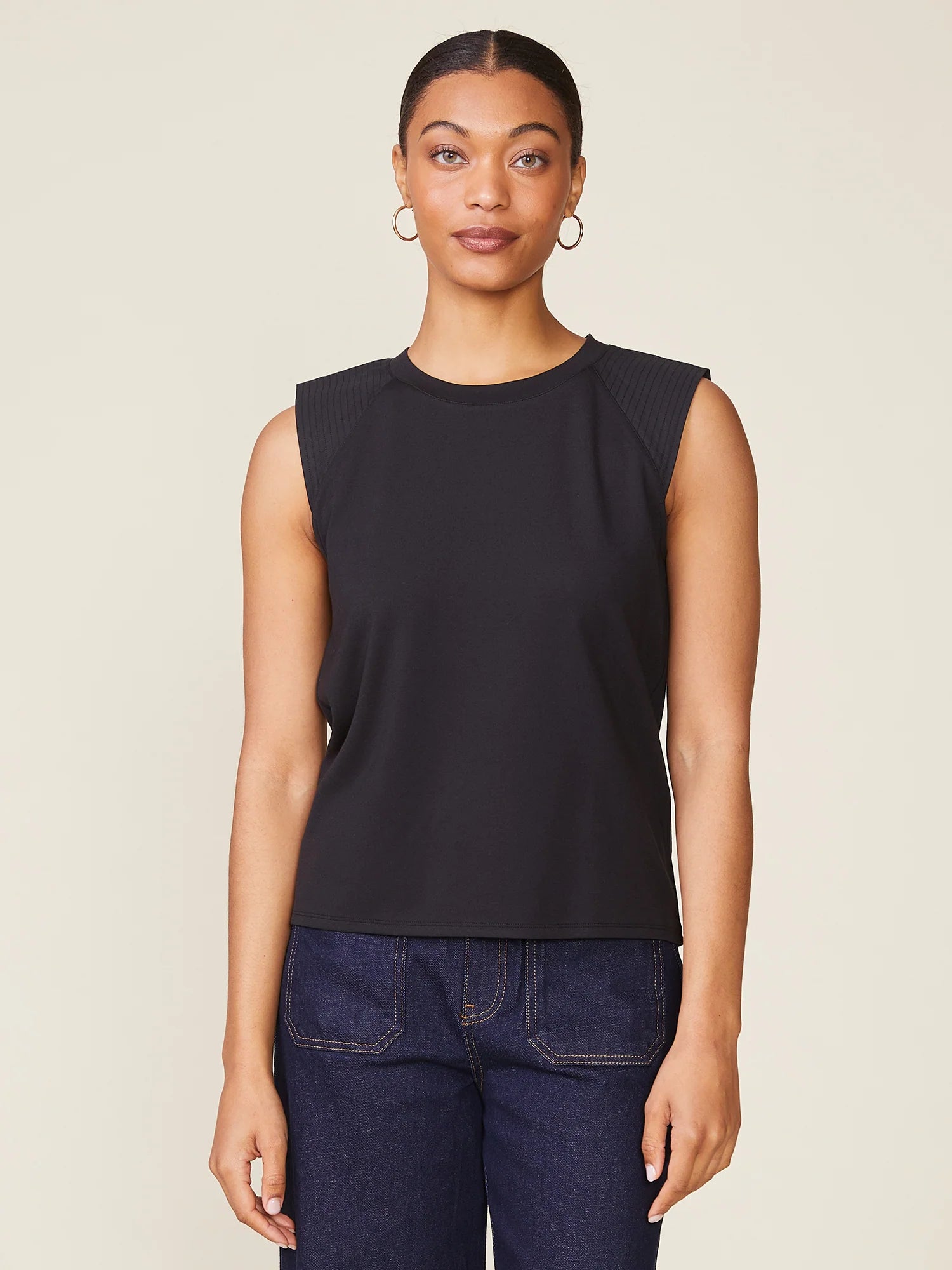 Mercury Ponte & Popline Trapunto Tee