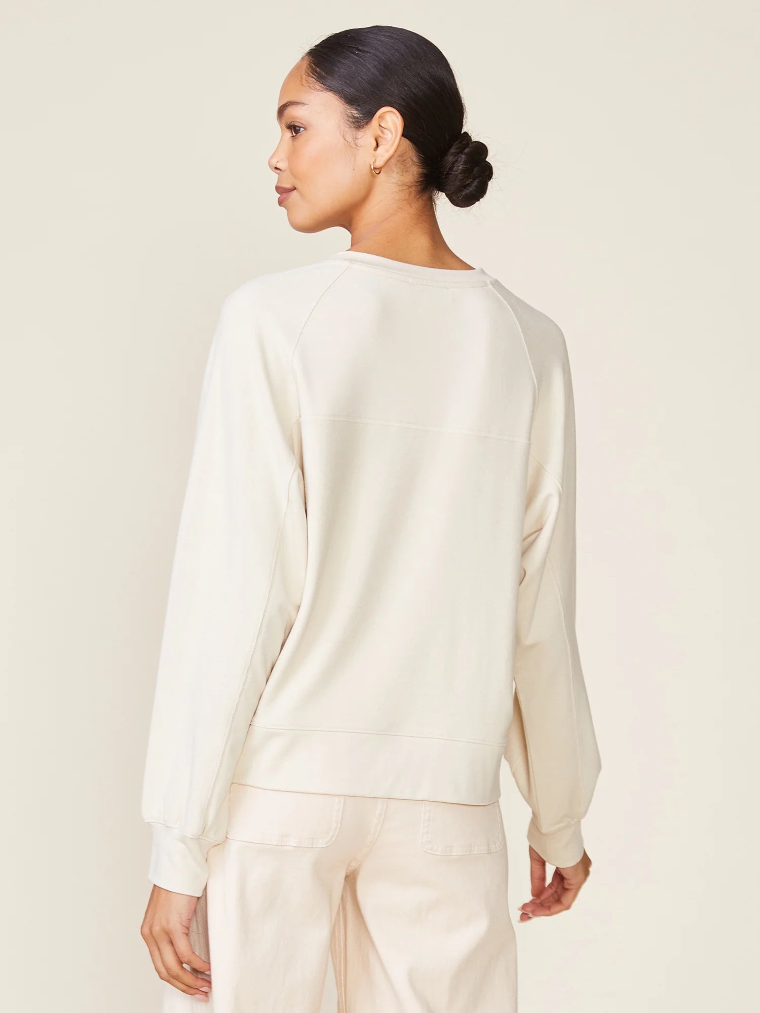 Raglan Pullover with Side Snaps