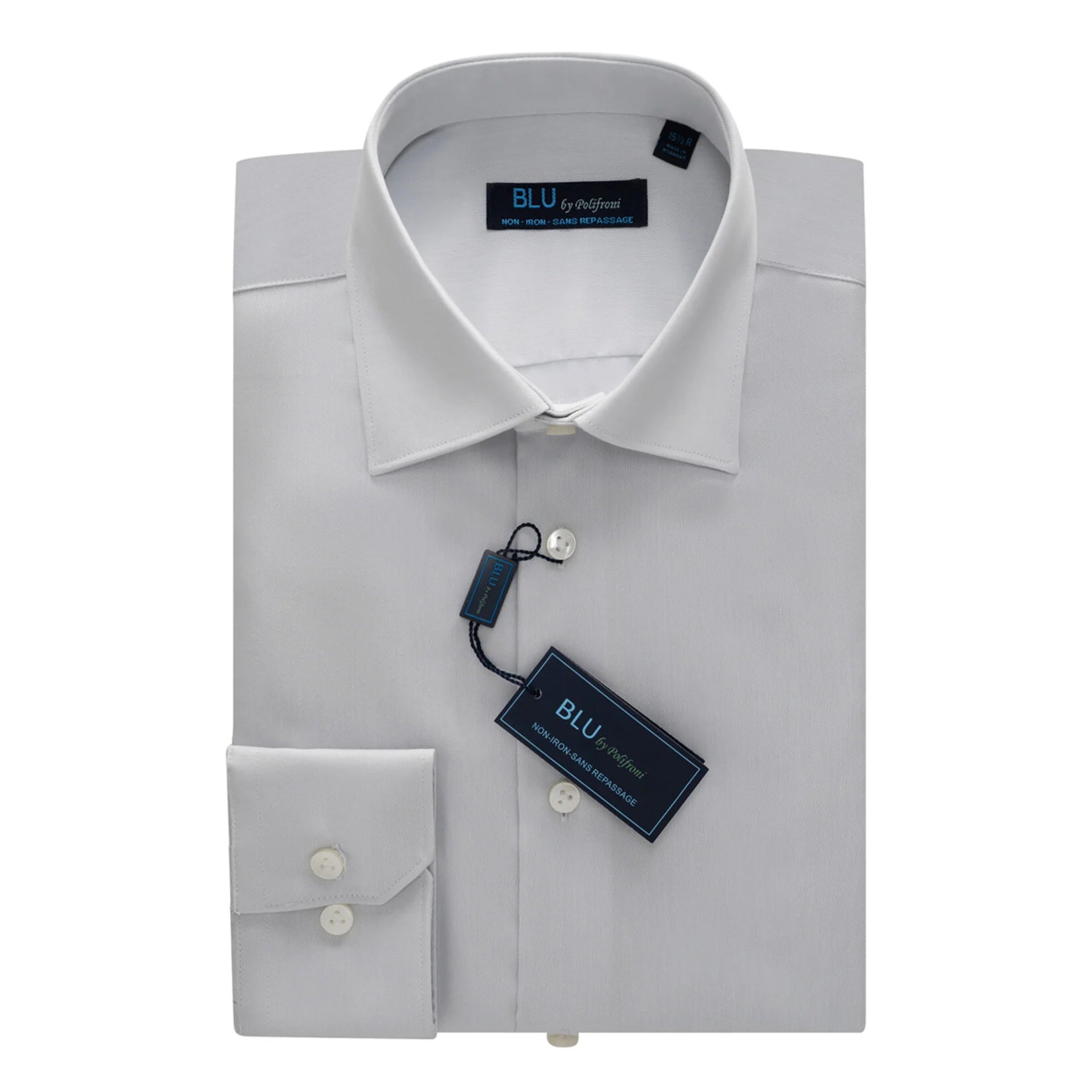 Blu Non-Iron Dress Shirt