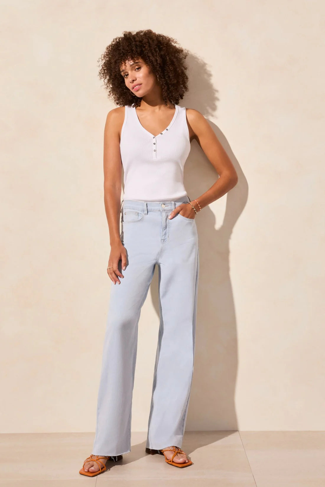 Brooke HR Wide Leg Jeans