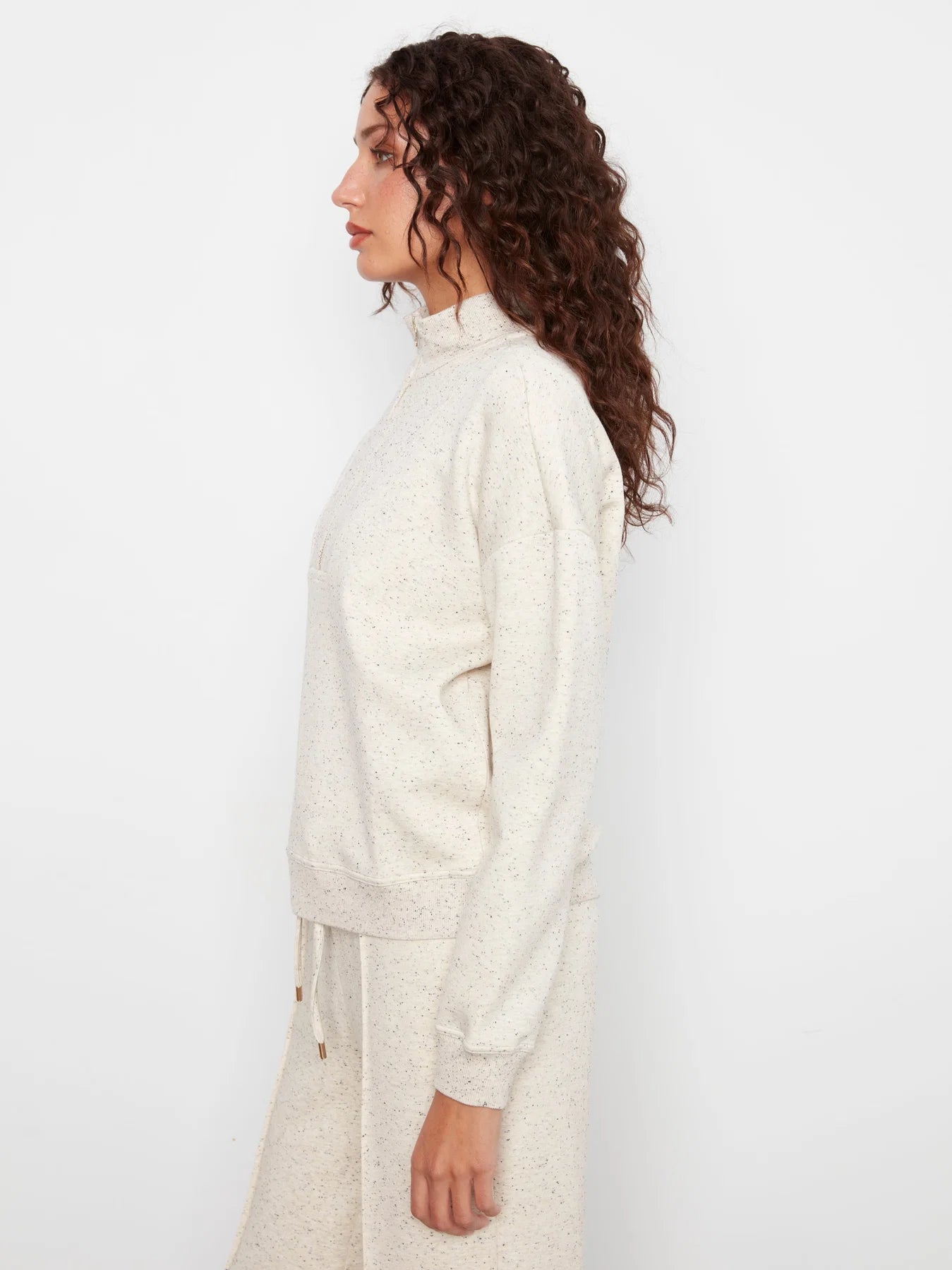 Soft Scuba L/S Half Zip Sweatshirt
