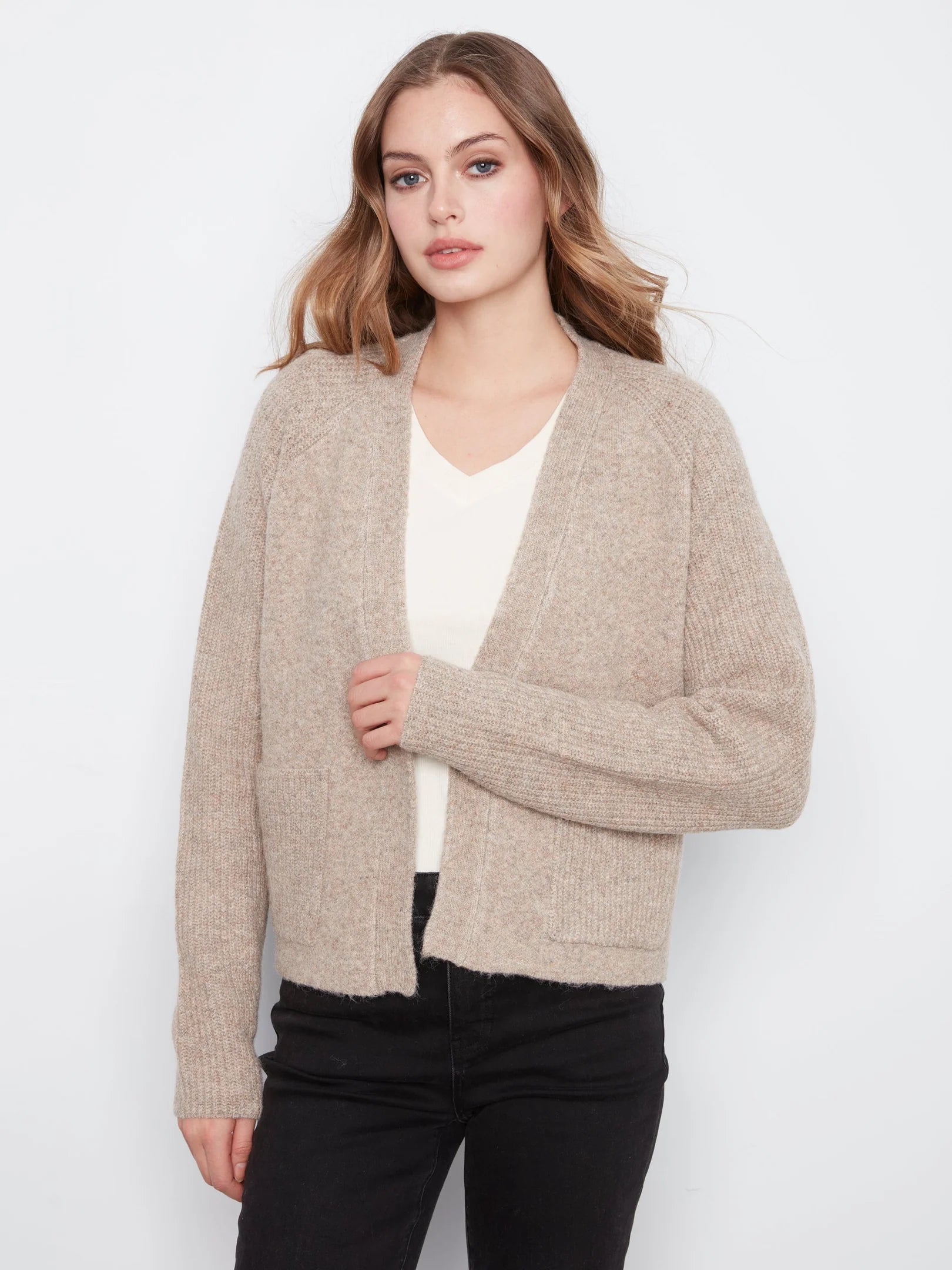 LS Patch Pocket Cardigan