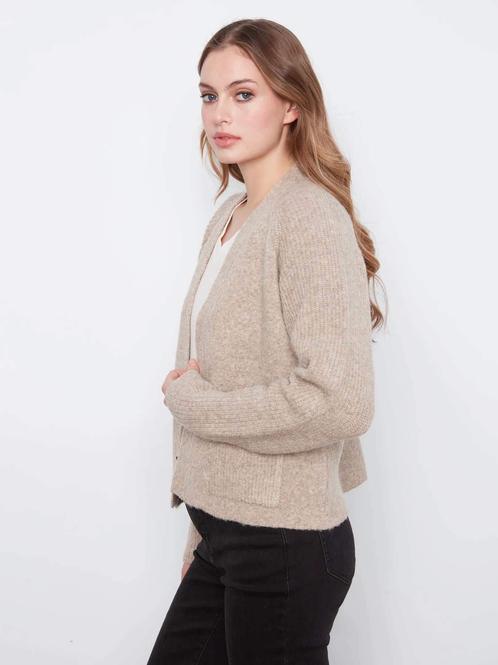 LS Patch Pocket Cardigan