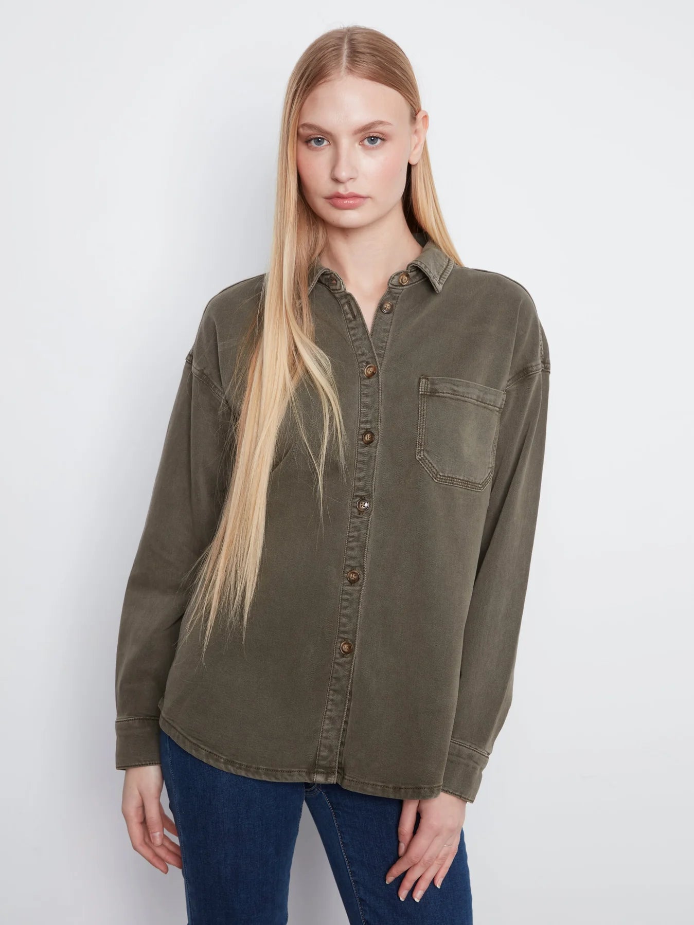 Smooth Twill L/S Overshirt