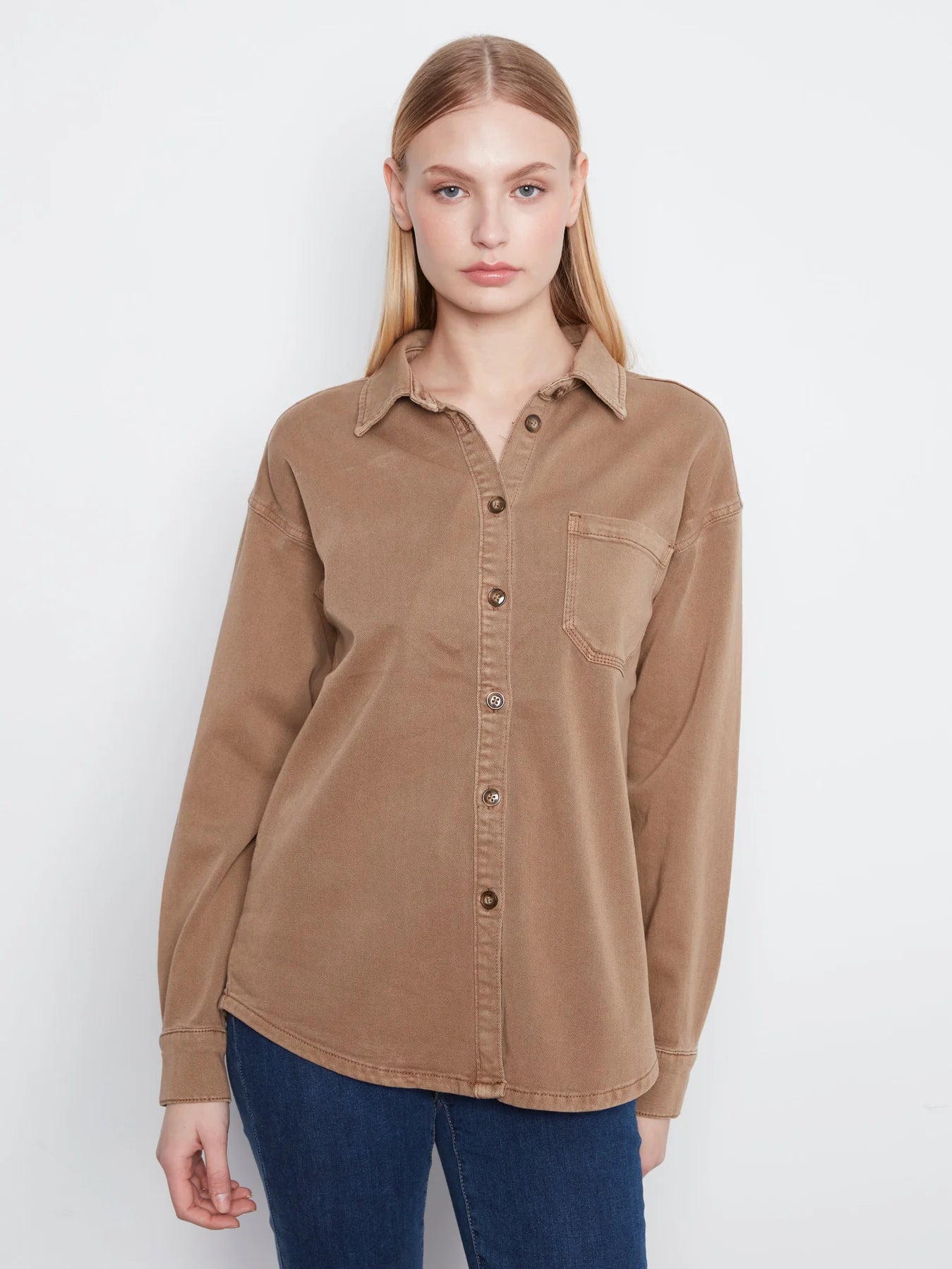 Smooth Twill L/S Overshirt