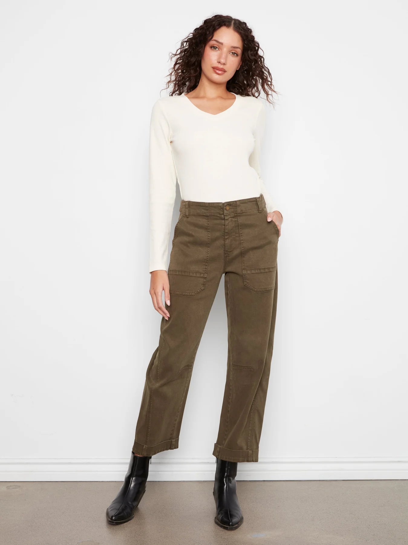 Smooth Twill Patch Pocket Barrel