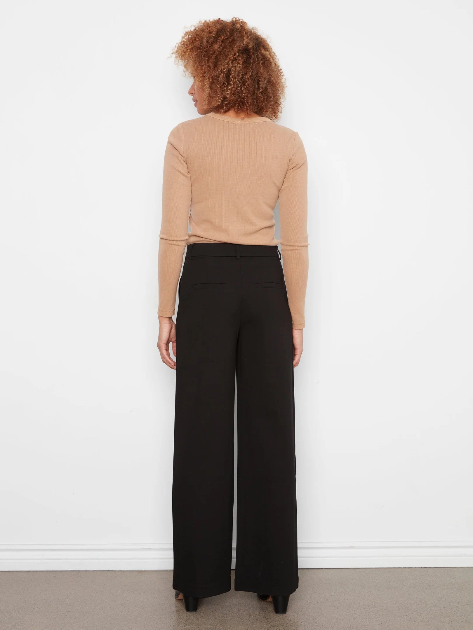 Solid PDR Wide Leg Pant