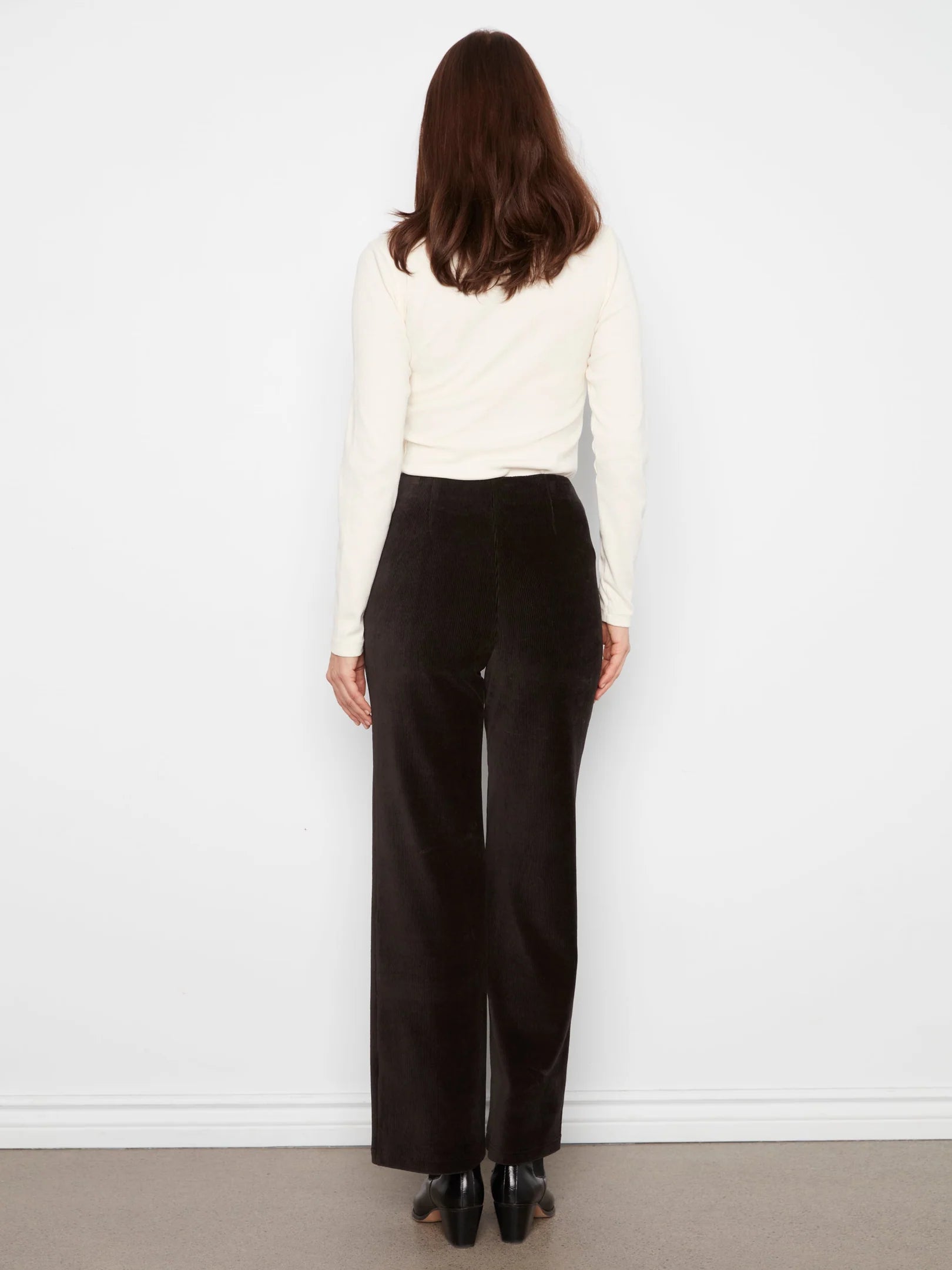Pull On Wide Leg Corduroy