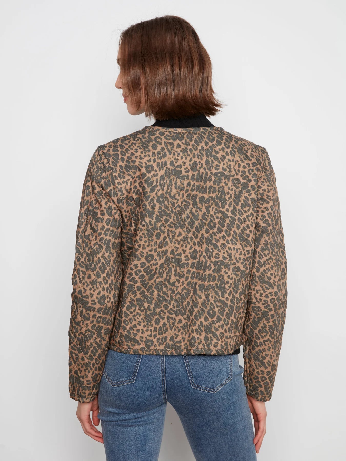 Printed Quilted Jacket