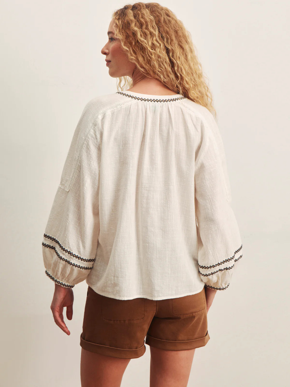 Retreat Embroidered Blouse