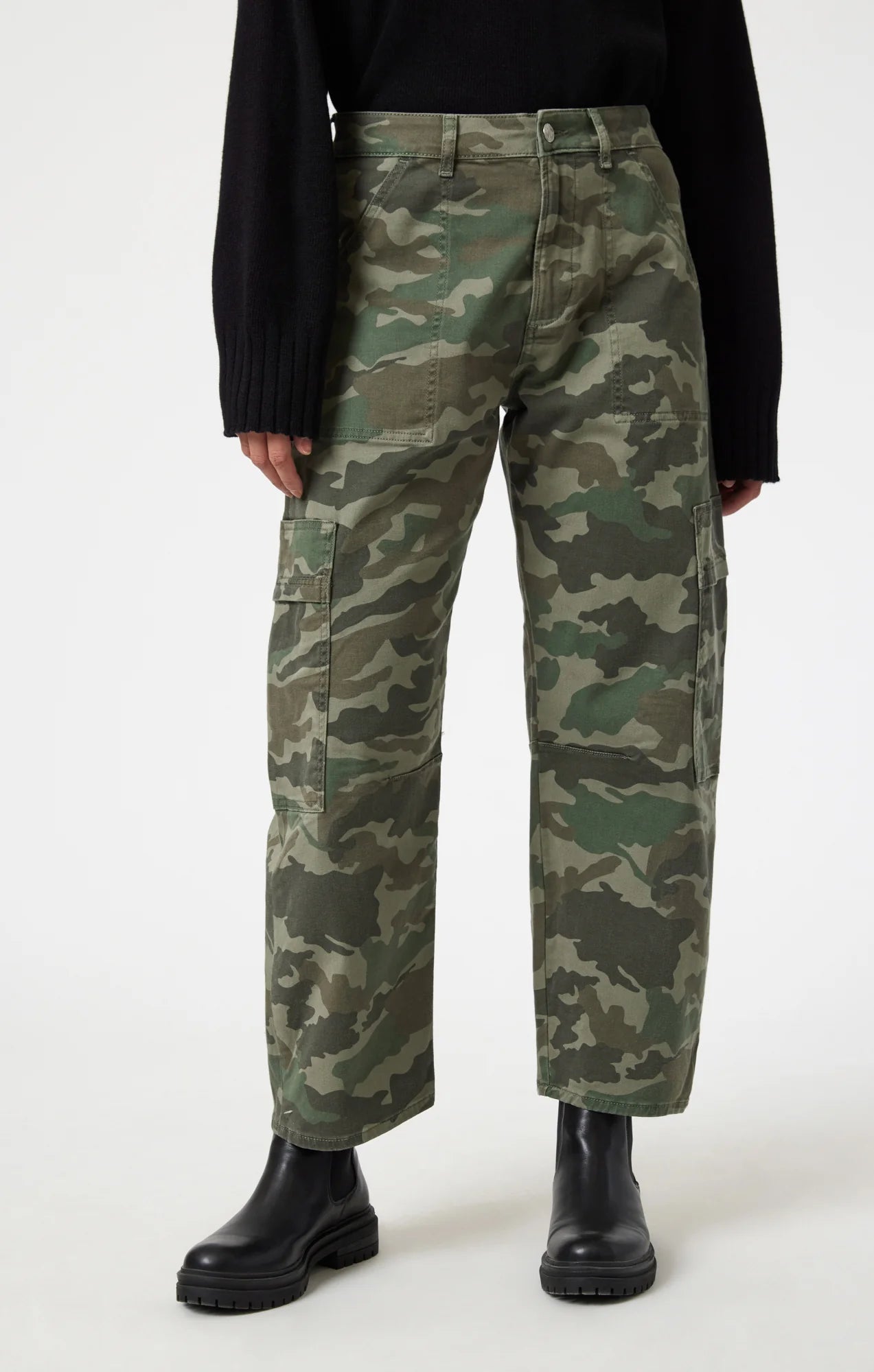 Vinnie Khaki Camo Twill