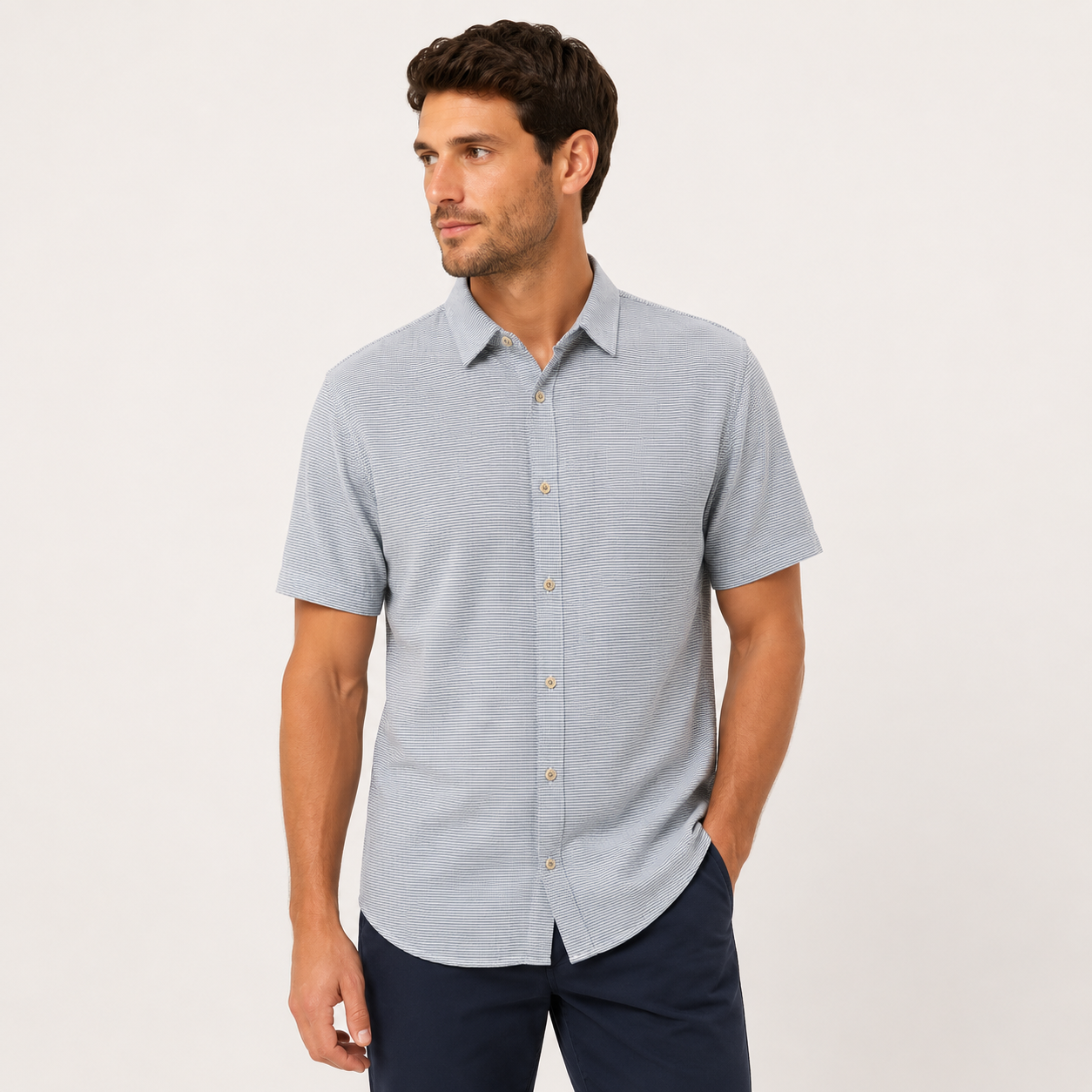 Coastal Stripe SS Shirt