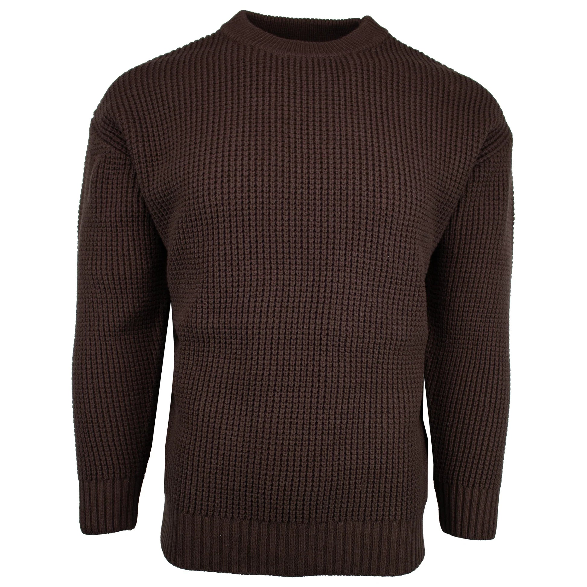 Cable Knit Crew Neck Sweater