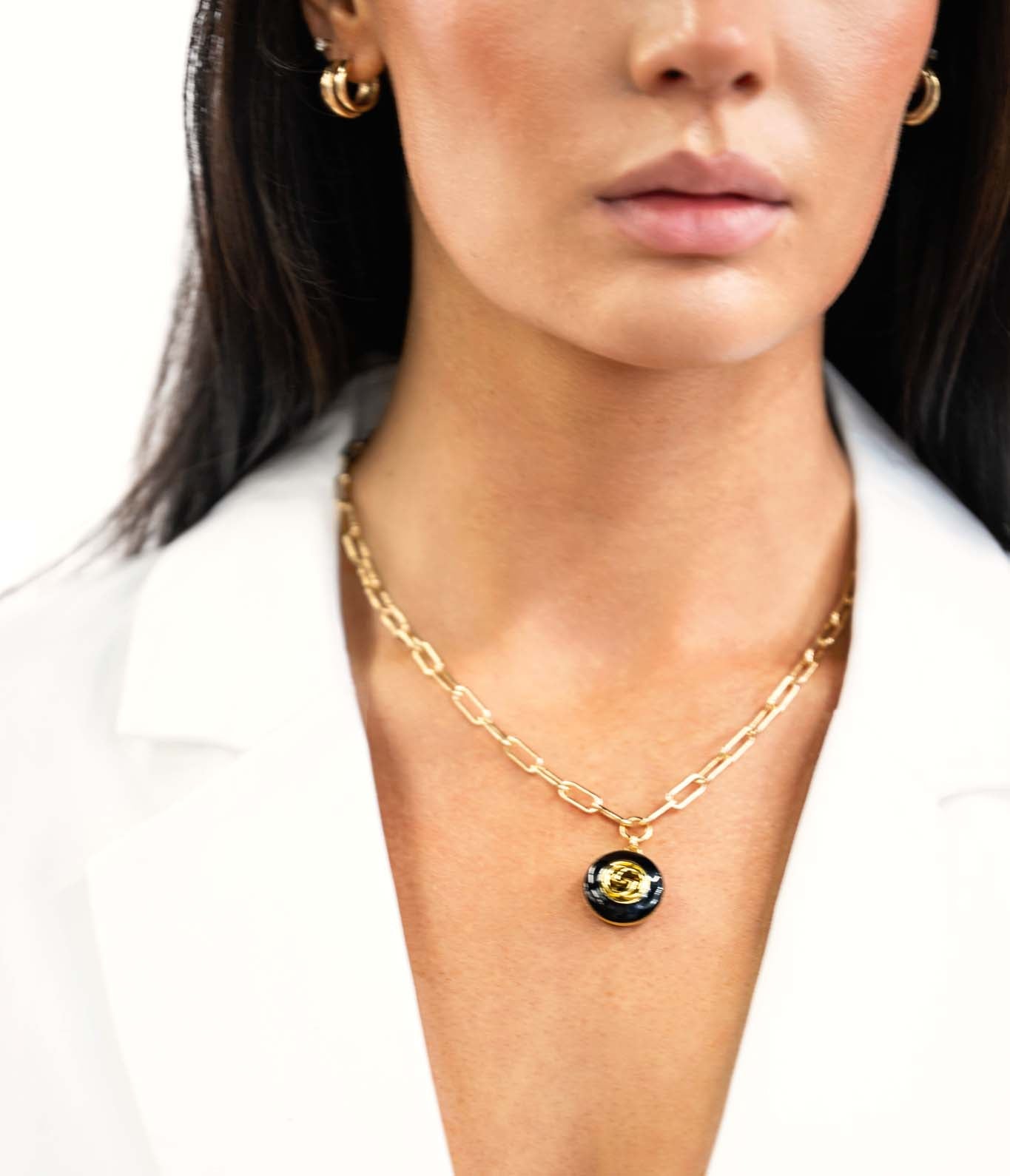 Gold Paperclip Chain