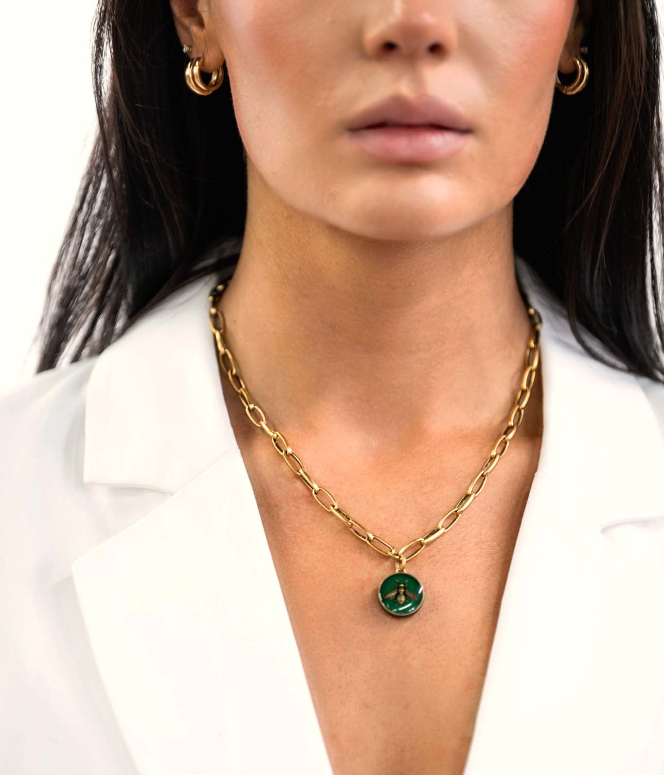 Antique Gold Paperclip