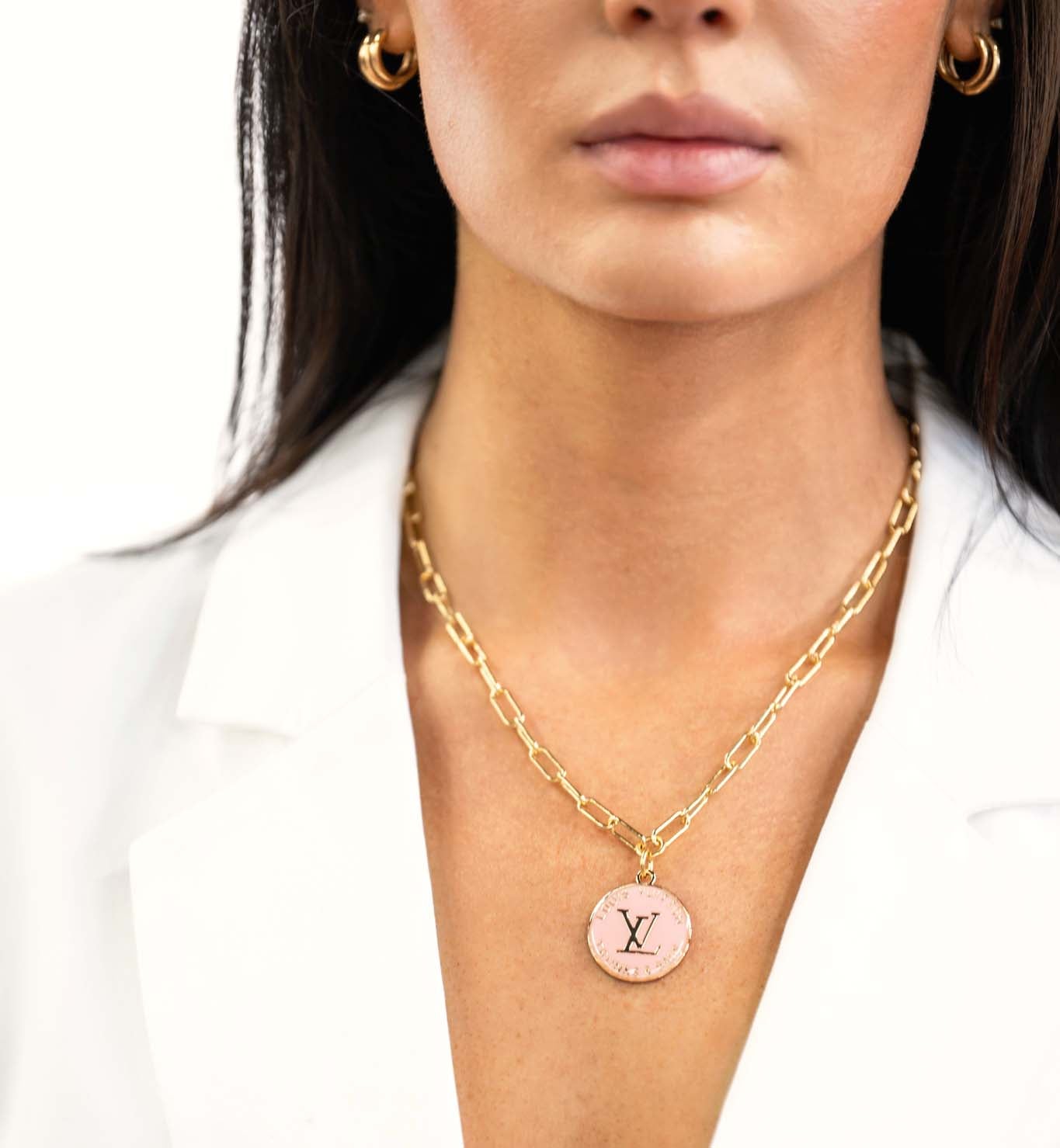 Small Gold 18" Paperclip