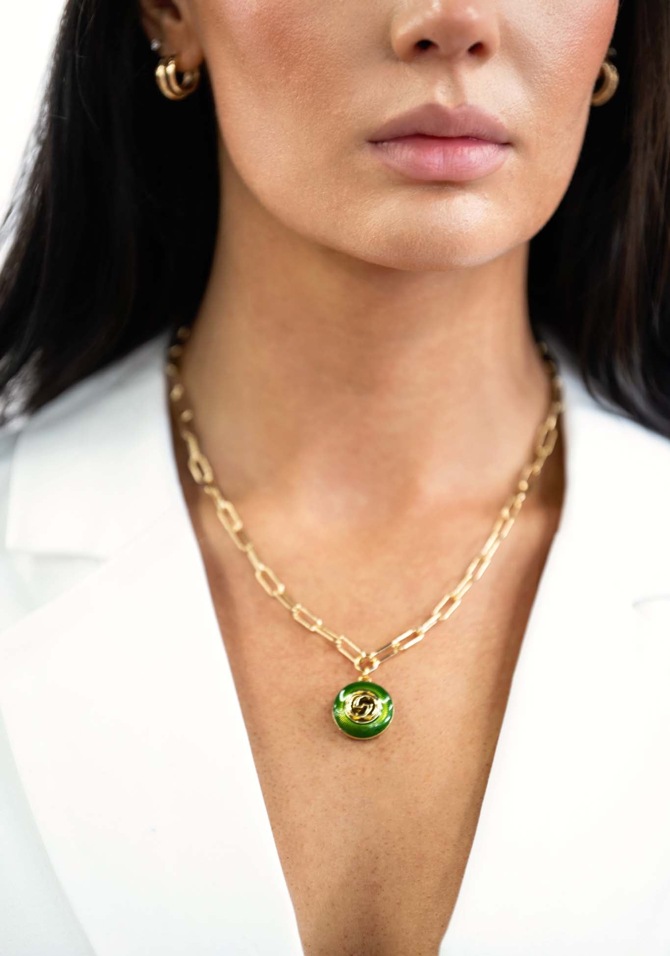 Gold Paperclip Chain