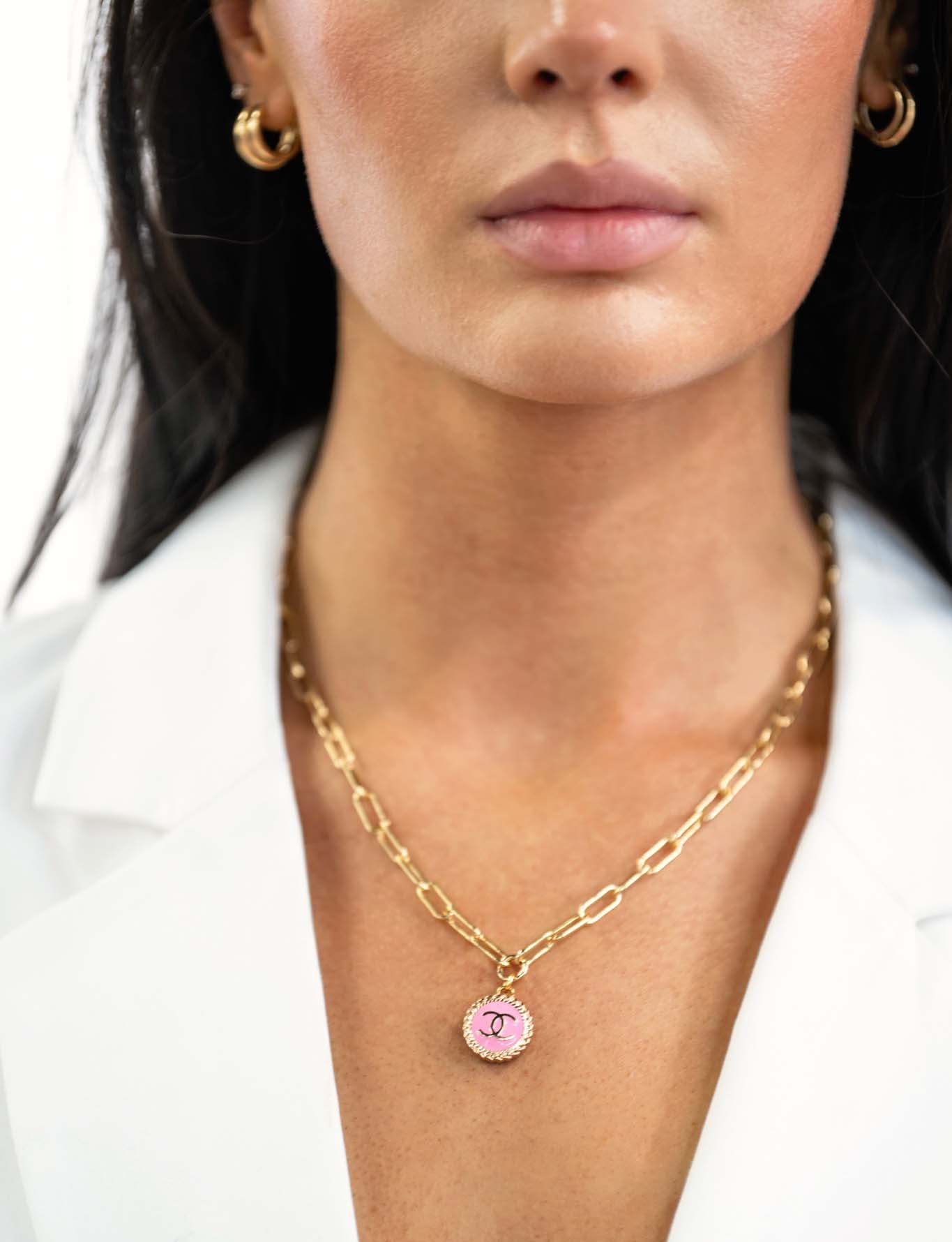 Small Gold Paperclip