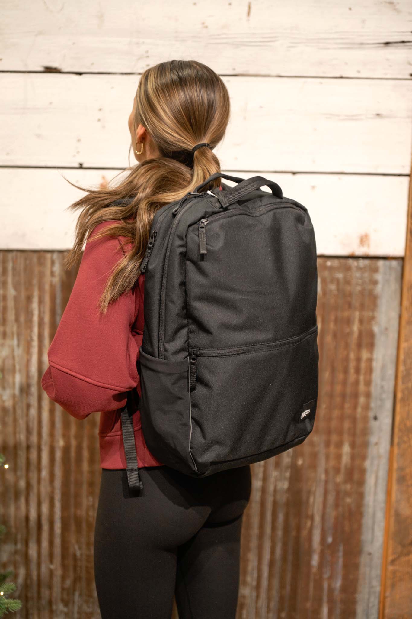 Double-Zip Backpack Double-Zip Backpack